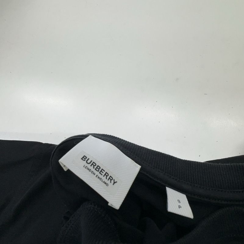 Burberry Burberry Black Logo Print Short Sleeve T-Shirt 0079 Size US S / EU 44-46 / 1 - 1 Thumbnail