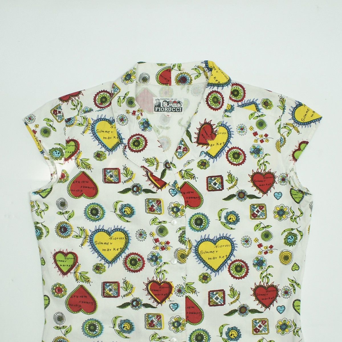 Fiorucci *NoTariff Fiorucci Sleeveless Shirts Size US M / EU 48-50 / 2 - 2 Thumbnail