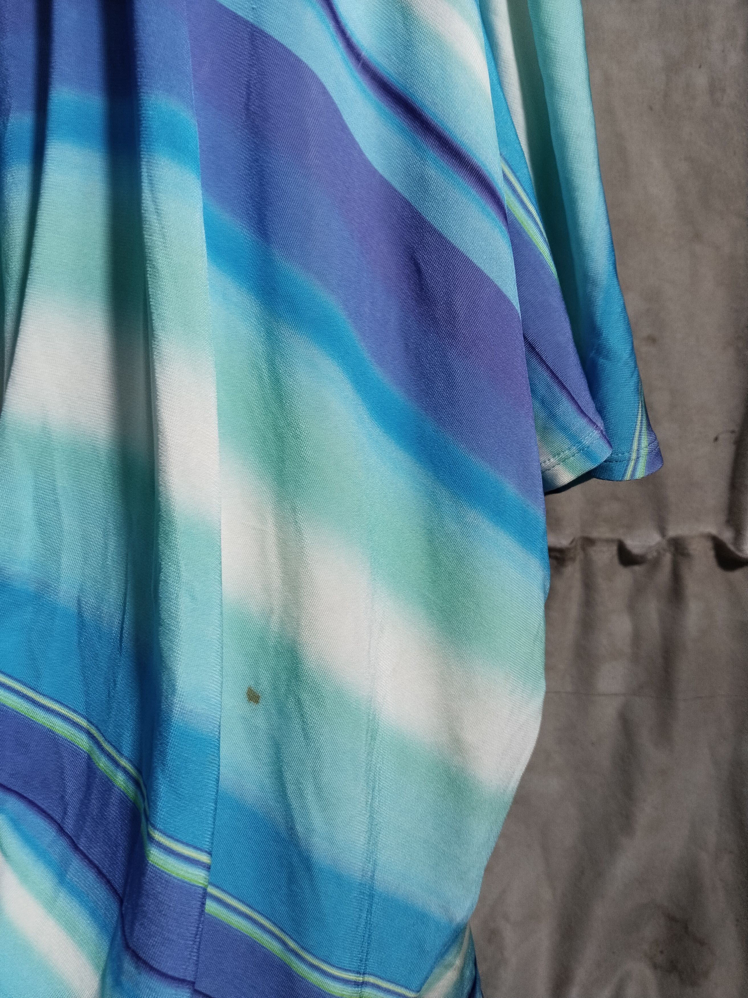 Issey Miyake × Japanese Brand × Pleats Please Issey Miyake ISSEY MIYAKE rainbow poncho shirt Size XS / US 0-2 / IT 36-38 - 5 Thumbnail