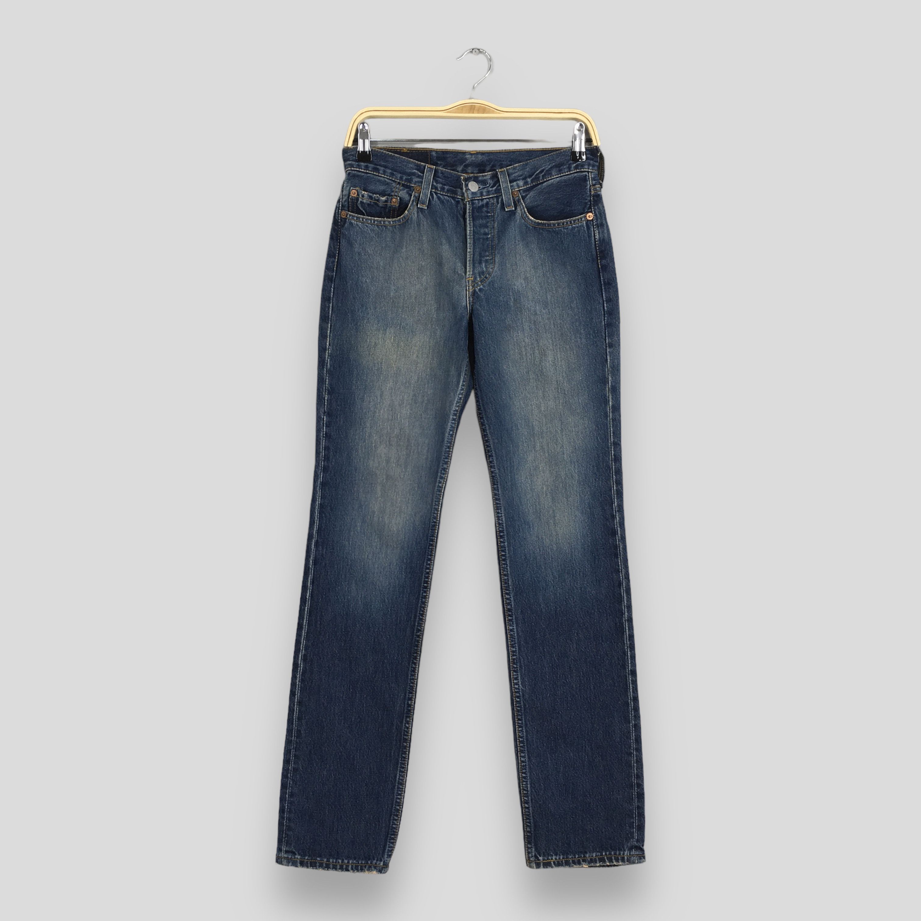 Levi's Size 26x31 Vintage 90s Levi's 501 Distressed Jeans S61 Size 26" / US 2 / IT 38 - 1 Thumbnail