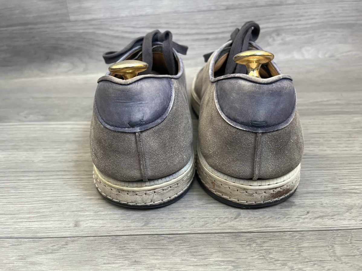 Berluti Berluti playfield grey patina sneakers sz 11 Size US 12 / EU 45 - 5 Thumbnail