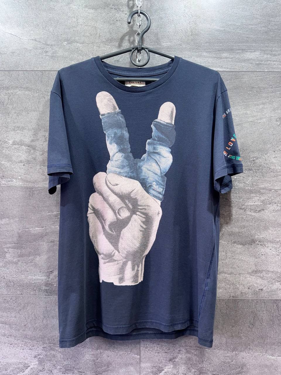 Diesel Diesel Love Peace Workwear Men’s T-Shirt Size US L / EU 52-54 / 3 - 1 Thumbnail