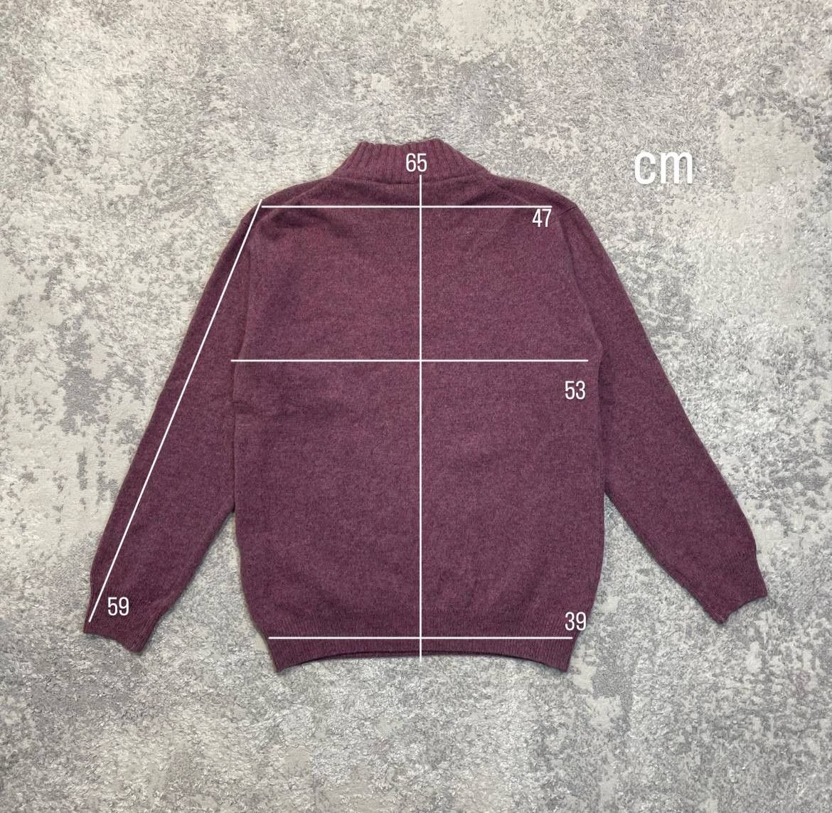 Lacoste Vintage Lacoste Wool Half Zip Sweater Burgundy Size 5 (L) Size US L / EU 52-54 / 3 - 15 Thumbnail