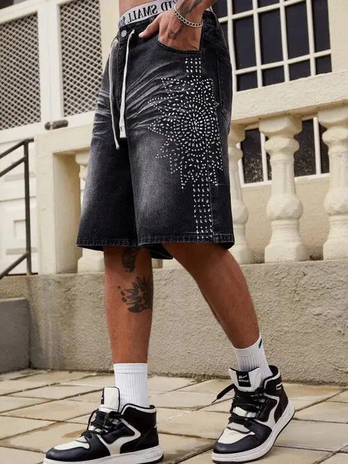 Japanese Brand × Vintage VINTAGE Y2K RETRO washed jorts shorts DRIP Size US 36 / EU 52 - 3 Thumbnail