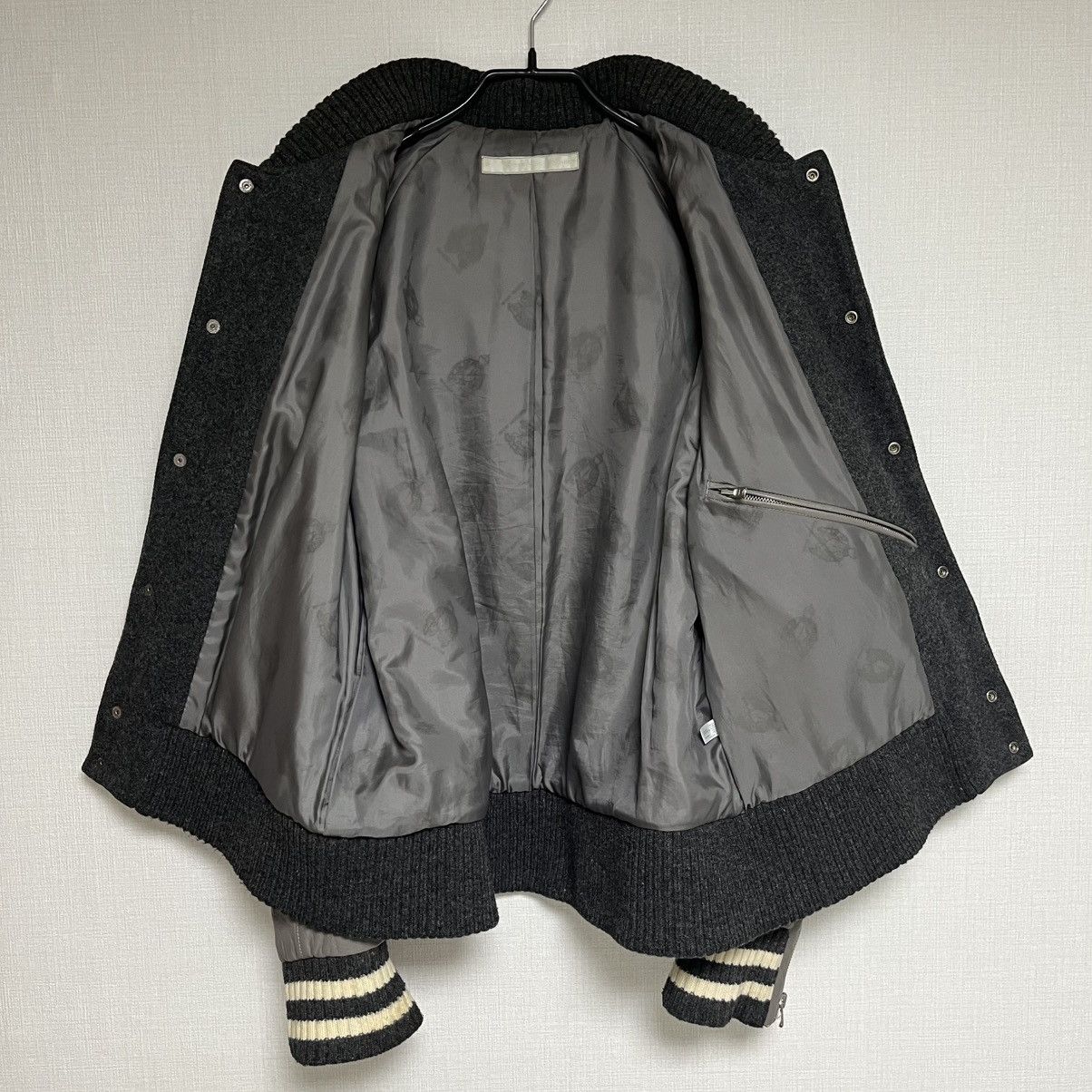 Number (N)ine 00AW REDISUN VARSITY JACKET Size US L / EU 52-54 / 3 - 8 Thumbnail