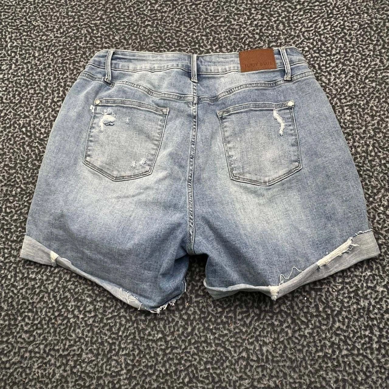 Judy Blue Judy Blue Jeans Shorts Women Denim Faded Pockets 2XL 34 Size 34" / US 12 / IT 48 - 2 Thumbnail