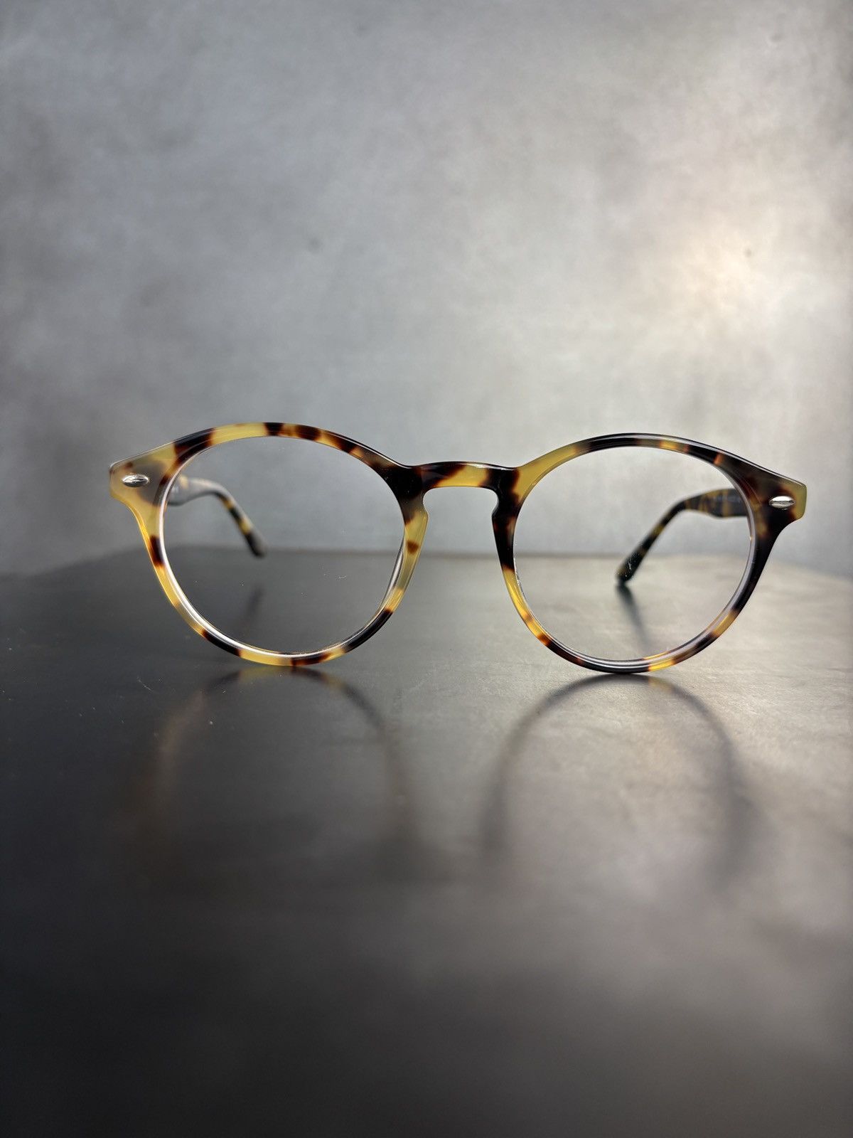 RayBan RayBan Eyeglasses Tortoise Shell Full Frame Rounded RB 2180 Size ONE SIZE - 1 Thumbnail
