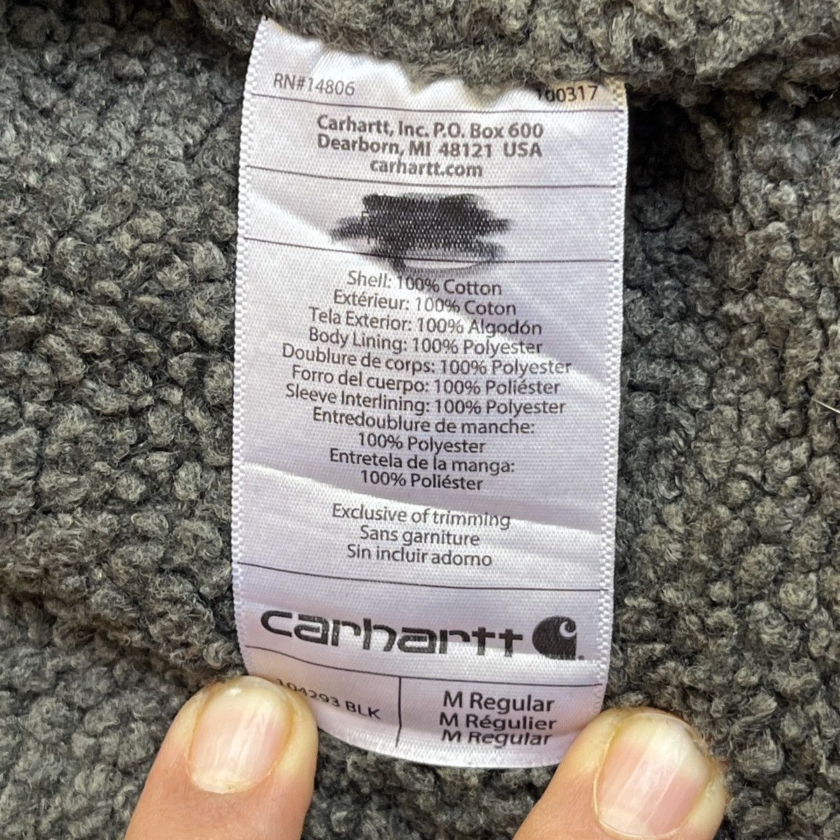 Carhartt Vintage Carhartt Jacket BLK Size US M / EU 48-50 / 2 - 6 Thumbnail