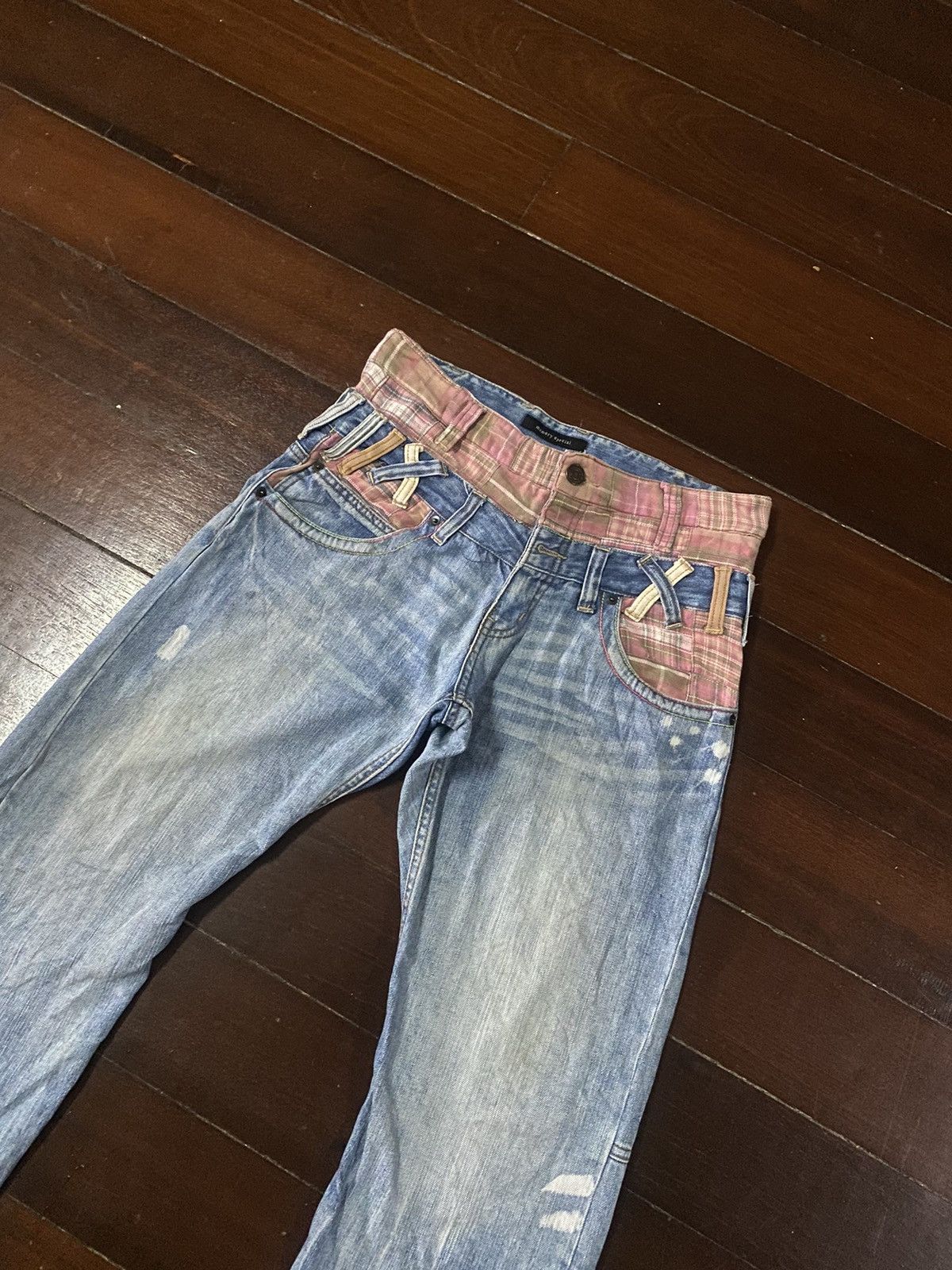 PPFM FIRE 🔥 MEMORY SPECIAL Double Waist Seditionaries Jeans Size US 33 - 5 Thumbnail