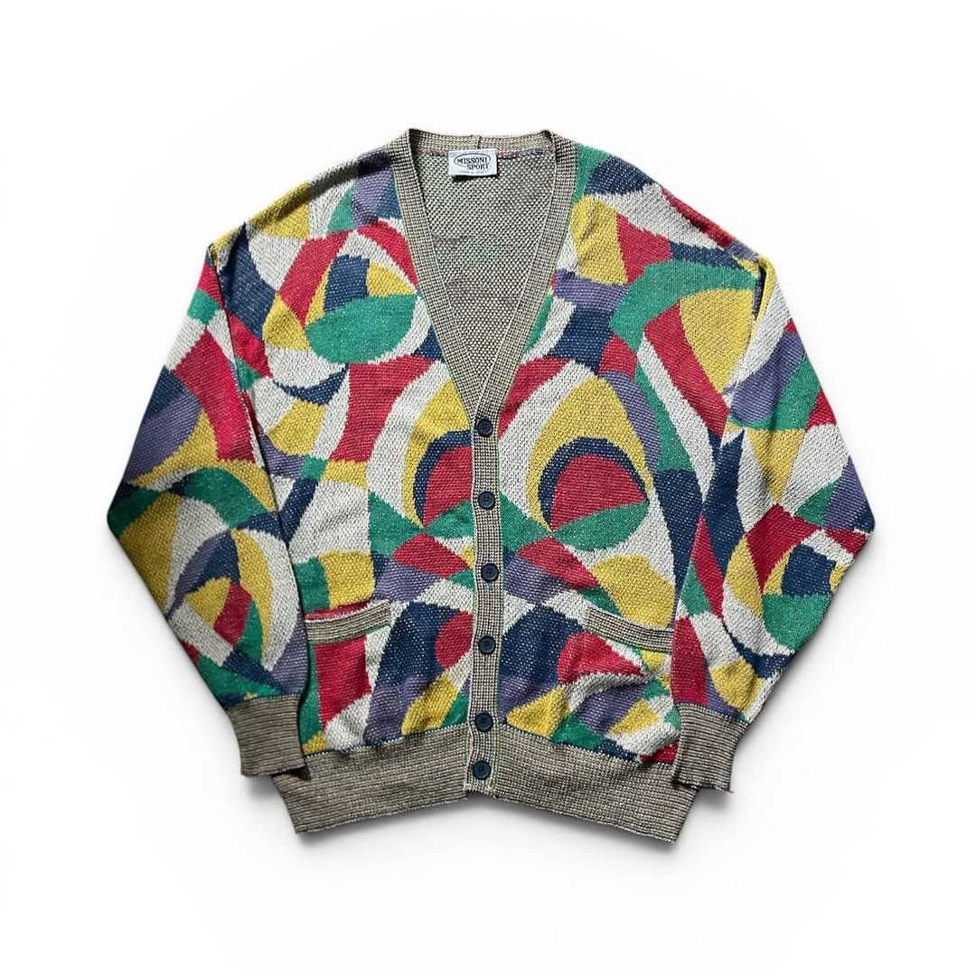 Missoni Vintage Missoni Knit Cardigan Size US L / EU 52-54 / 3 - 1 Thumbnail