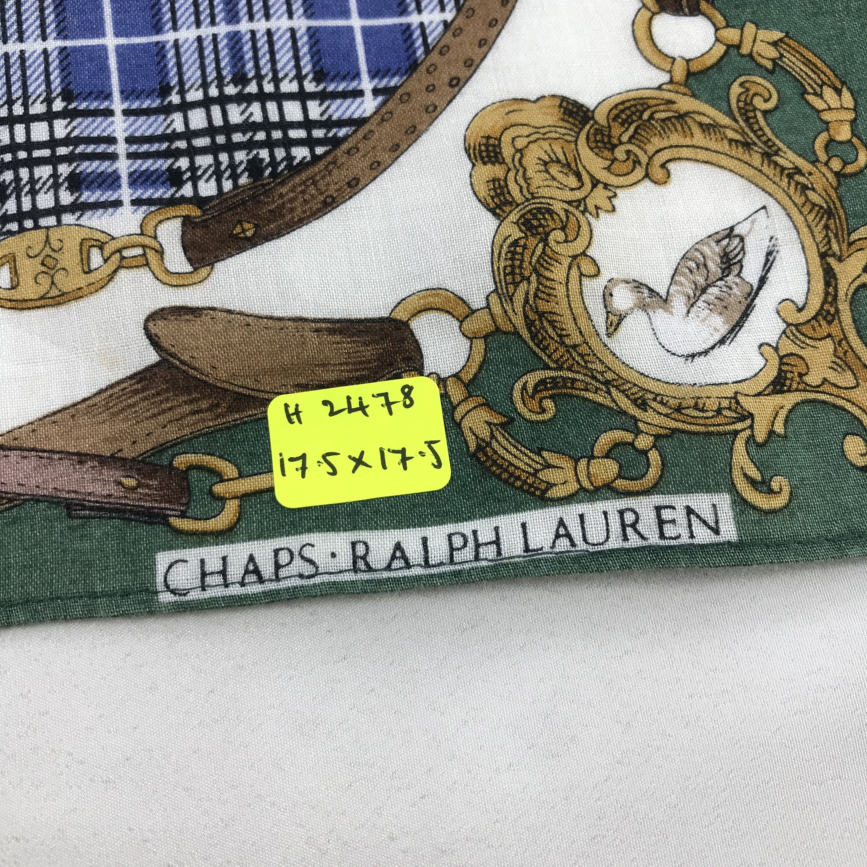 Chaps Ralph Lauren × Vintage Chaps Ralph Lauren Bandana/ Handkerchief / Neckerchief Size ONE SIZE - 5 Thumbnail