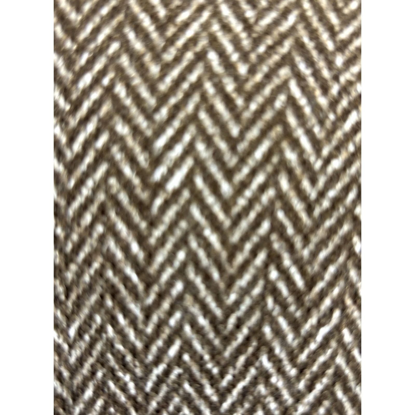 Vintage The Vermont Country Store Cape Poncho Women’s S/M Brown Herringbone Open Fleece Mid-Length Open Front Vintage: No Size S / US 4 / IT 40 - 6 Thumbnail