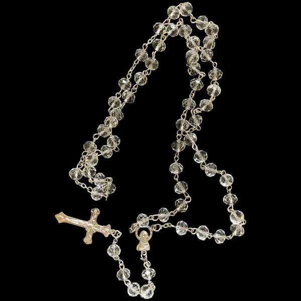 Jewelry Saint Benedict Rosary Necklace Chain Catholic Church Jesus Size ONE SIZE - 4 Thumbnail