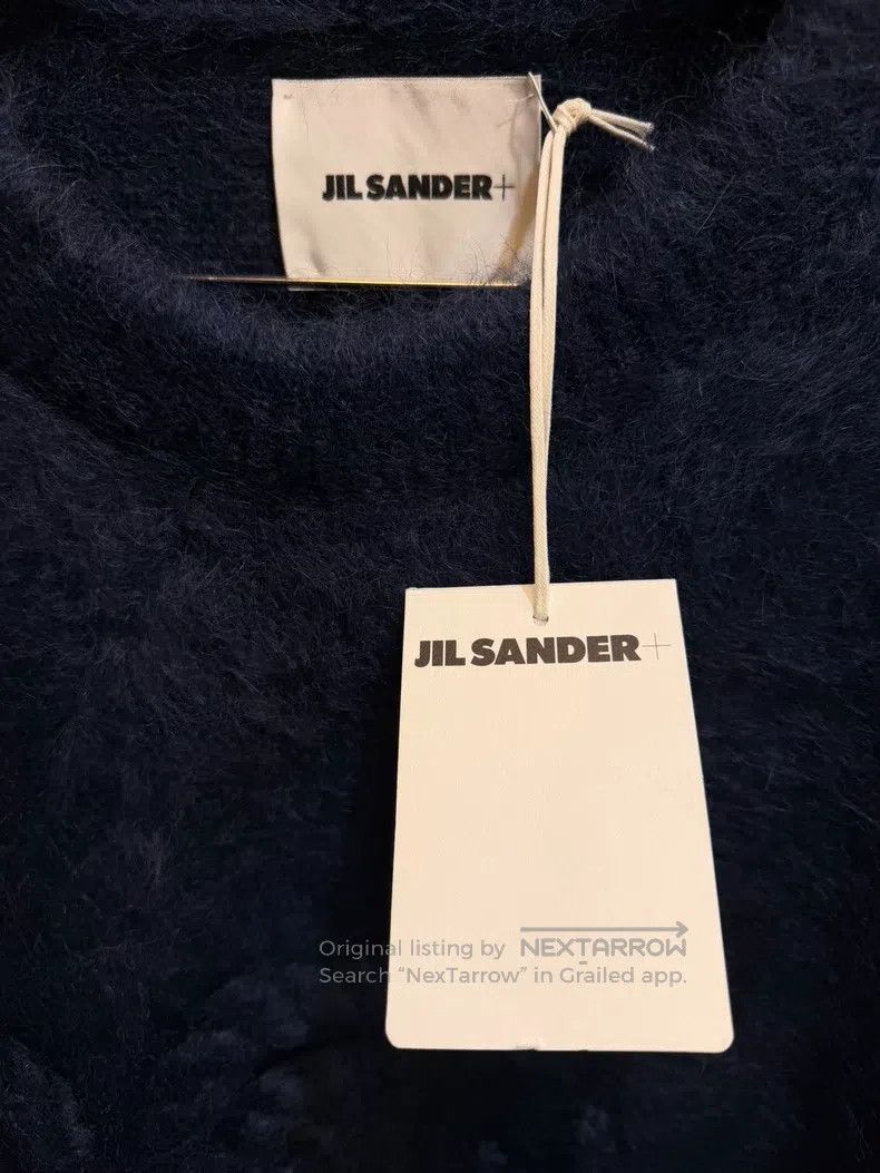 Jil Sander Jil Sander size 56 Letter Embroidered Crew Neck Sweater Jac Size US XL / EU 56 / 4 - 5 Thumbnail