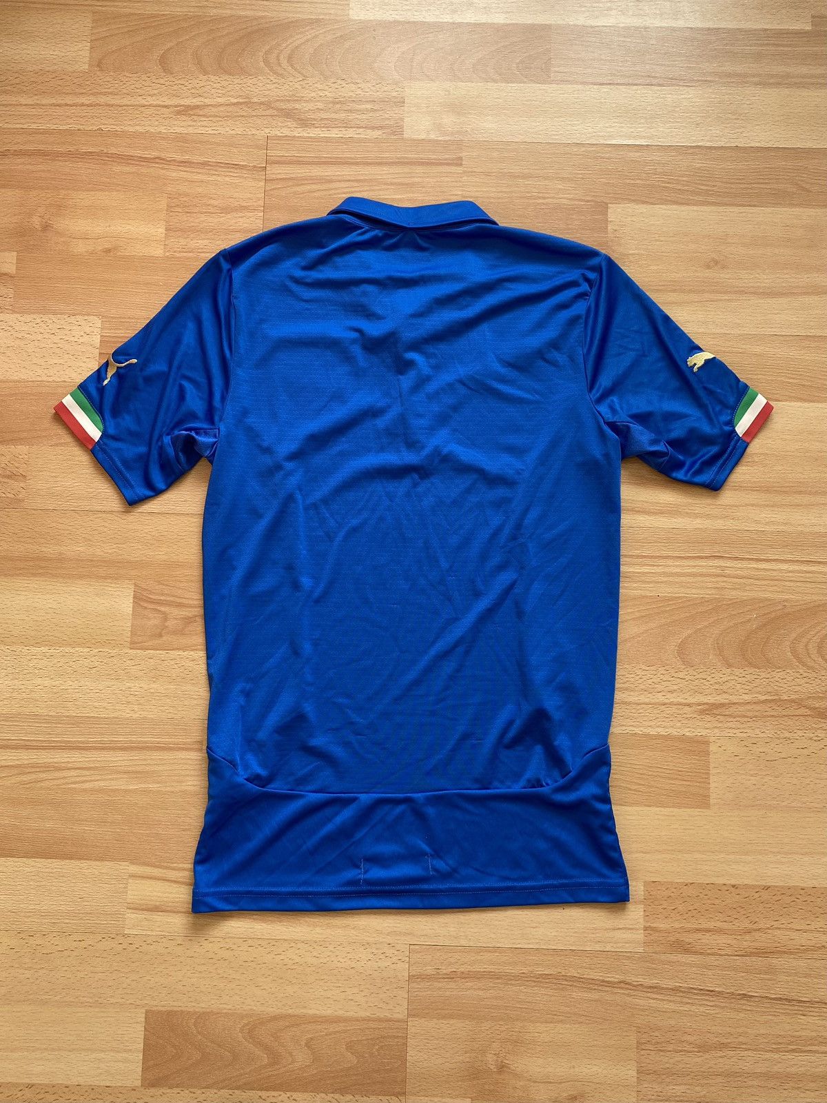 Puma 2014 World Cup Italy Home Jersey Blue Size Mens Xs 744288 Size US XS / EU 42 / 0 - 3 Thumbnail