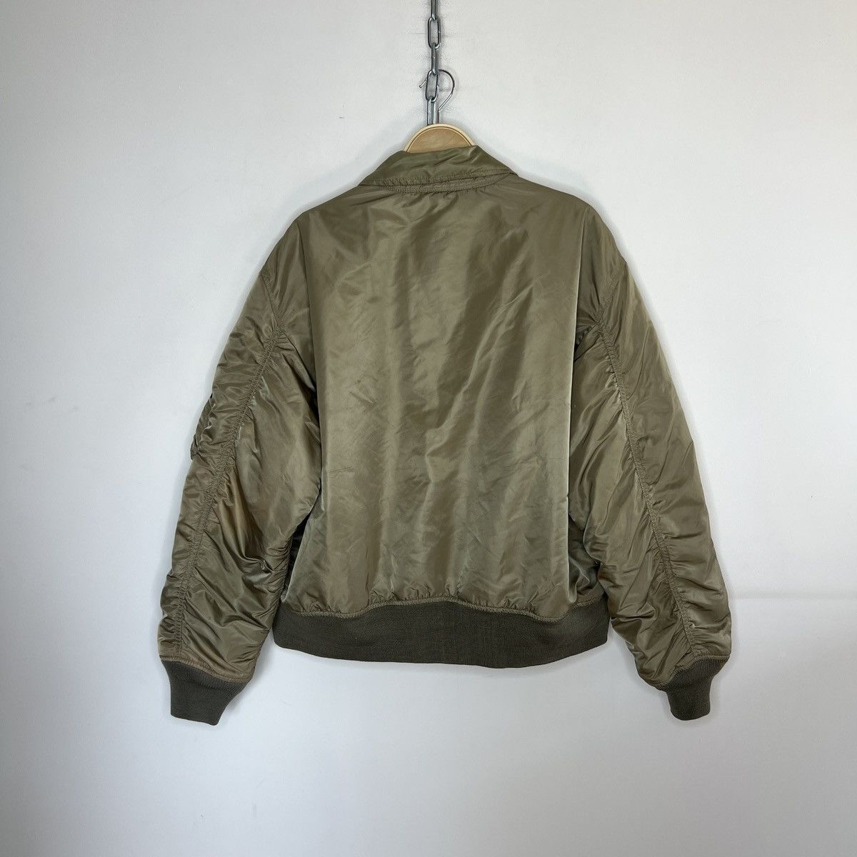 Alpha Industries Alpha Industries CWU 45 Rare Bomber Jacket Vintage Khaki Size US XL / EU 56 / 4 - 10 Thumbnail