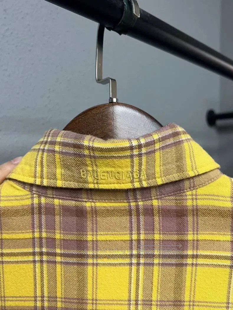 Other Balenciaga Double-Sided Flannel Cotton Shirt. Size US XS / EU 42 / 0 - 3 Thumbnail