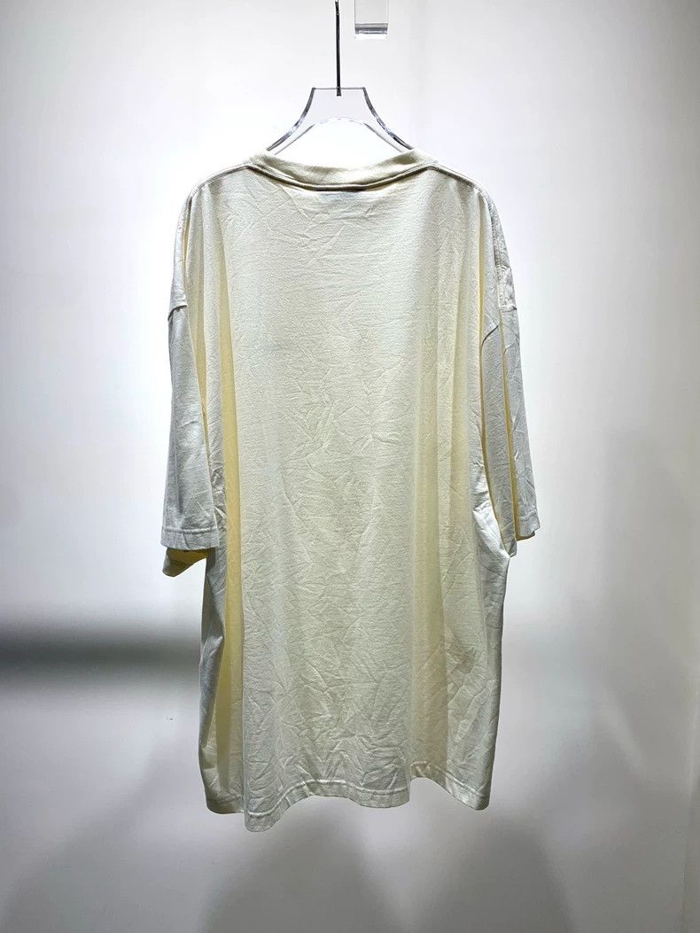 Balenciaga Balenciaga Double B Khaki Short-Sleeve T-Shirt Size US S / EU 44-46 / 1 - 4 Thumbnail