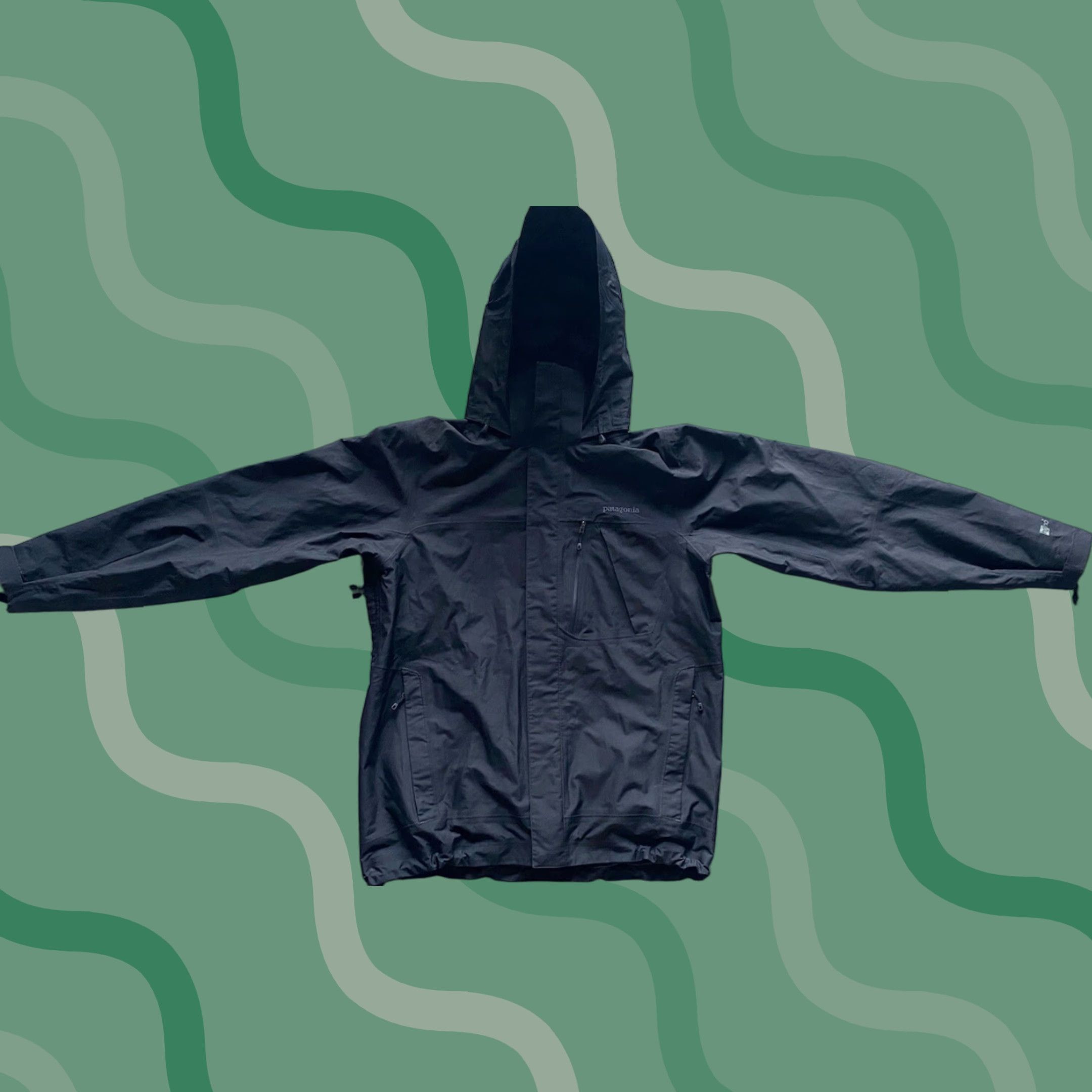Patagonia Patagonia H2NO Jacket Men’s M Black Size US M / EU 48-50 / 2 - 1 Thumbnail