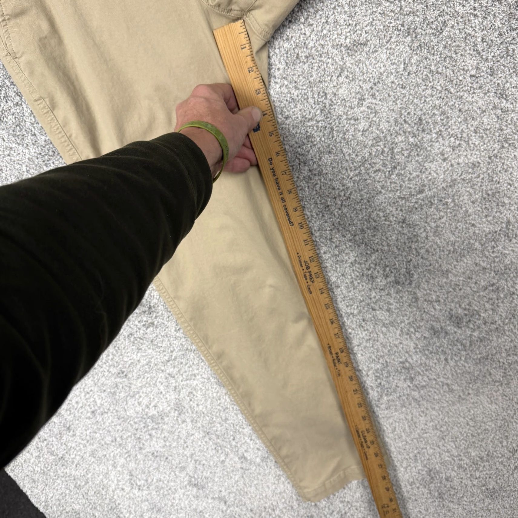 Eddie Bauer Eddie Bauer Pants Womens 8 Khaki Beige Chino Straight Leg Stretch Casual Twill Size 30" / US 8 / IT 44 - 4 Thumbnail