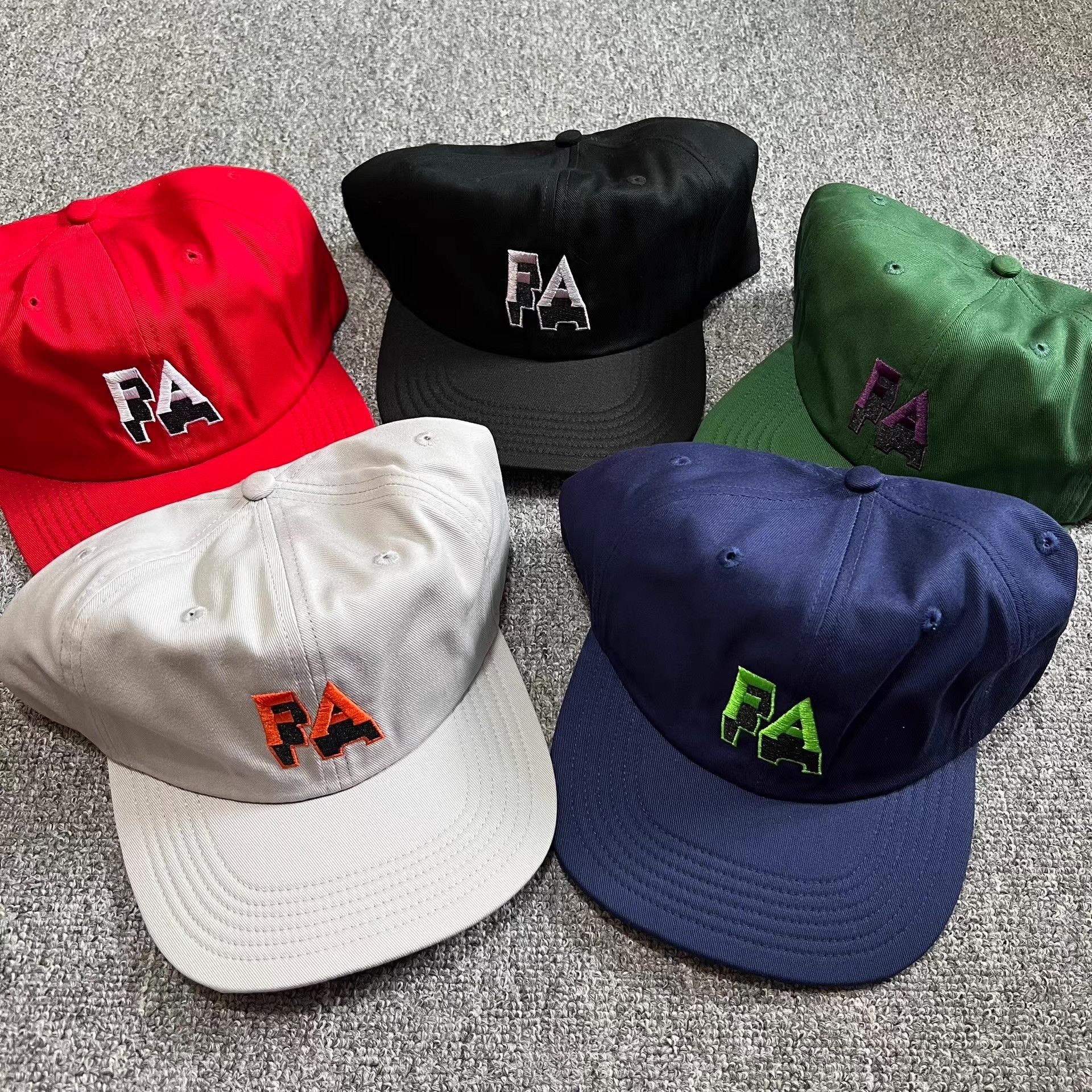 Fucking Awesome Fucking AwesomeEmbroideredSoftCurvedBrimBaseballCap Q7 Size ONE SIZE - 8 Thumbnail