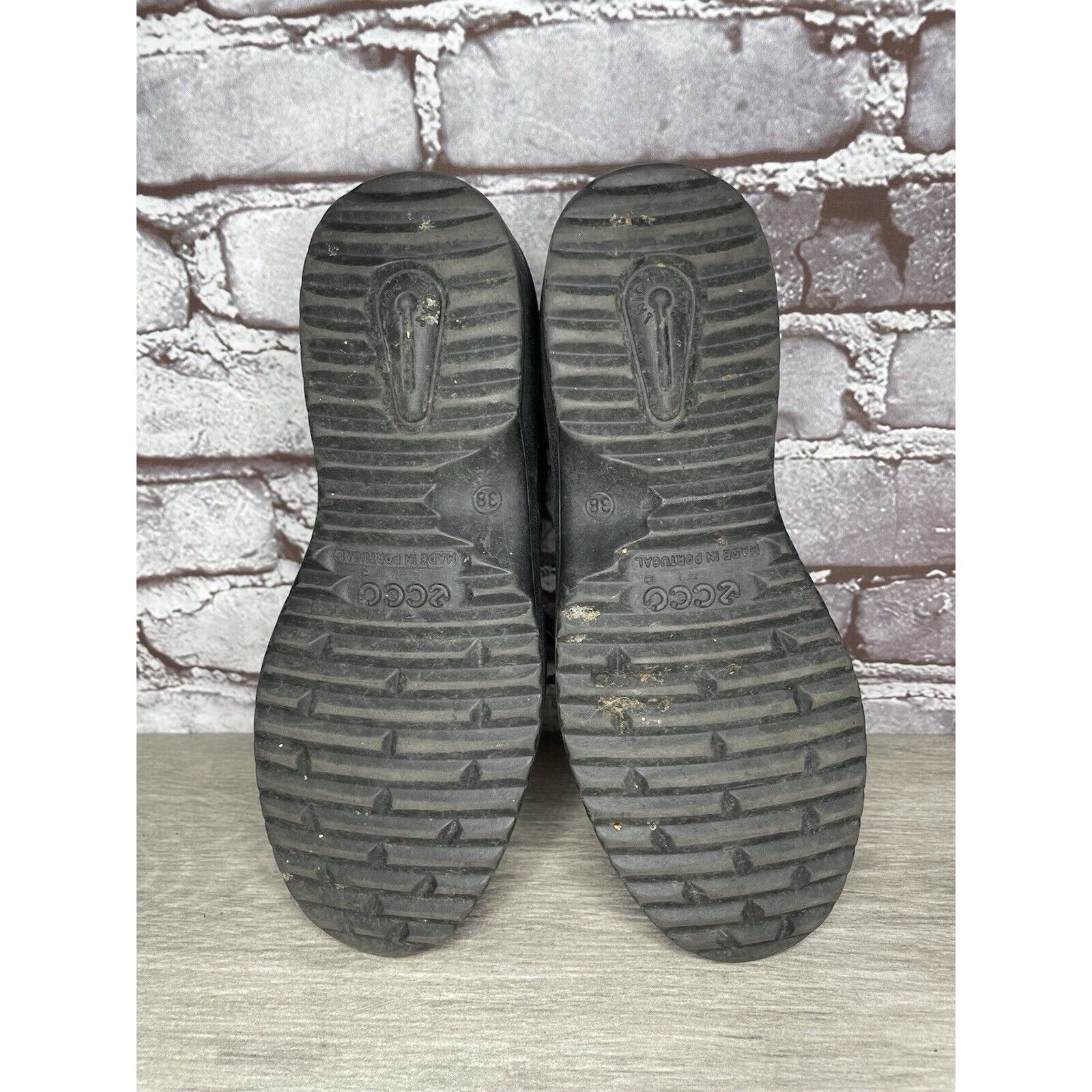 Ecco Ecco Choice Brown Suede Leather Comfort Lace Up Shoes Women’ Size US 7.5 / IT 37.5 - 14 Thumbnail