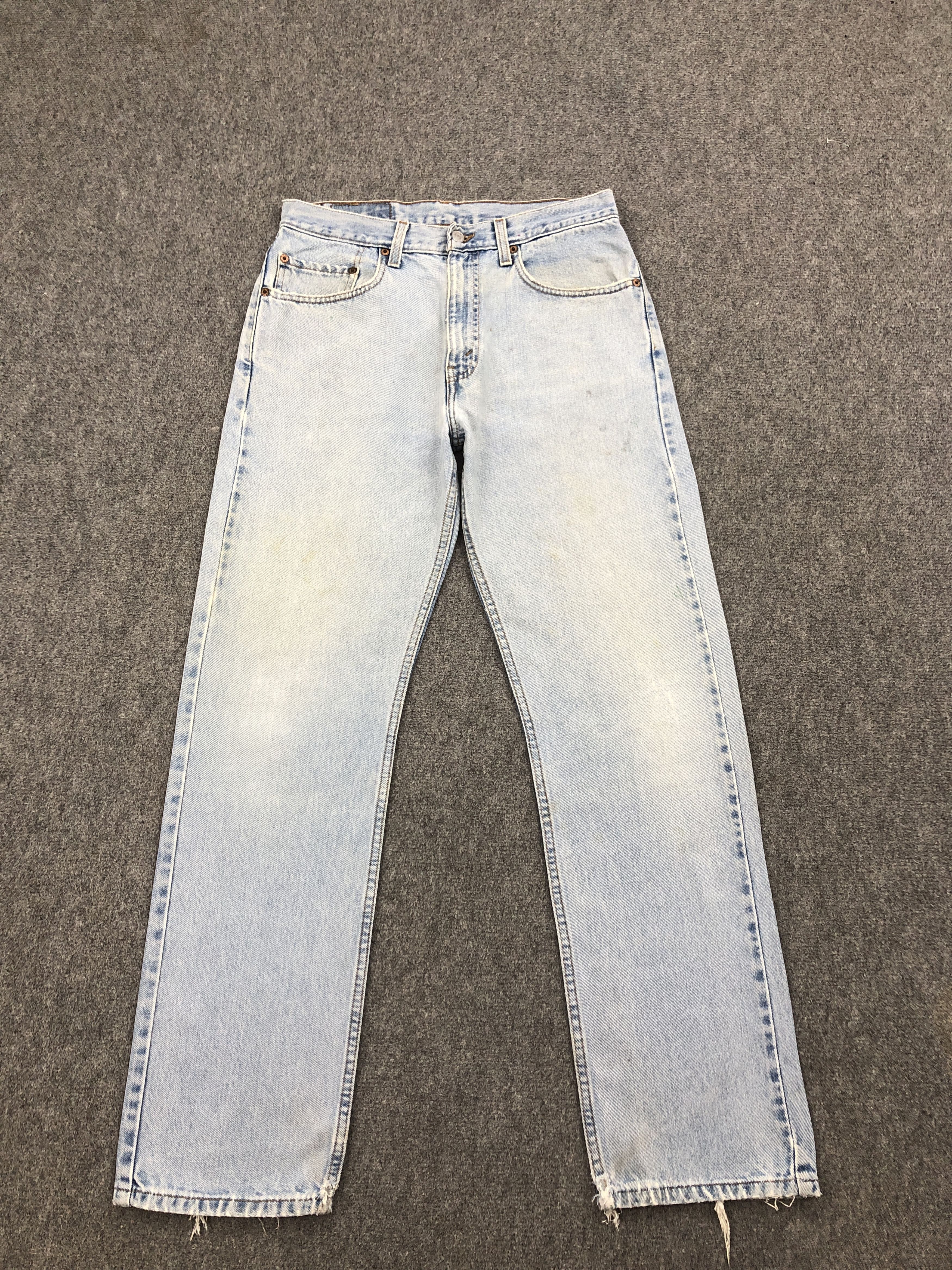 Vintage 90s Levi's 505 Light Washed Denim Jeans