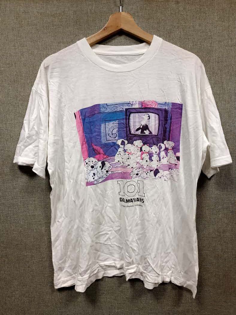 vintage t shirt movie 101 dalmatians walt disney