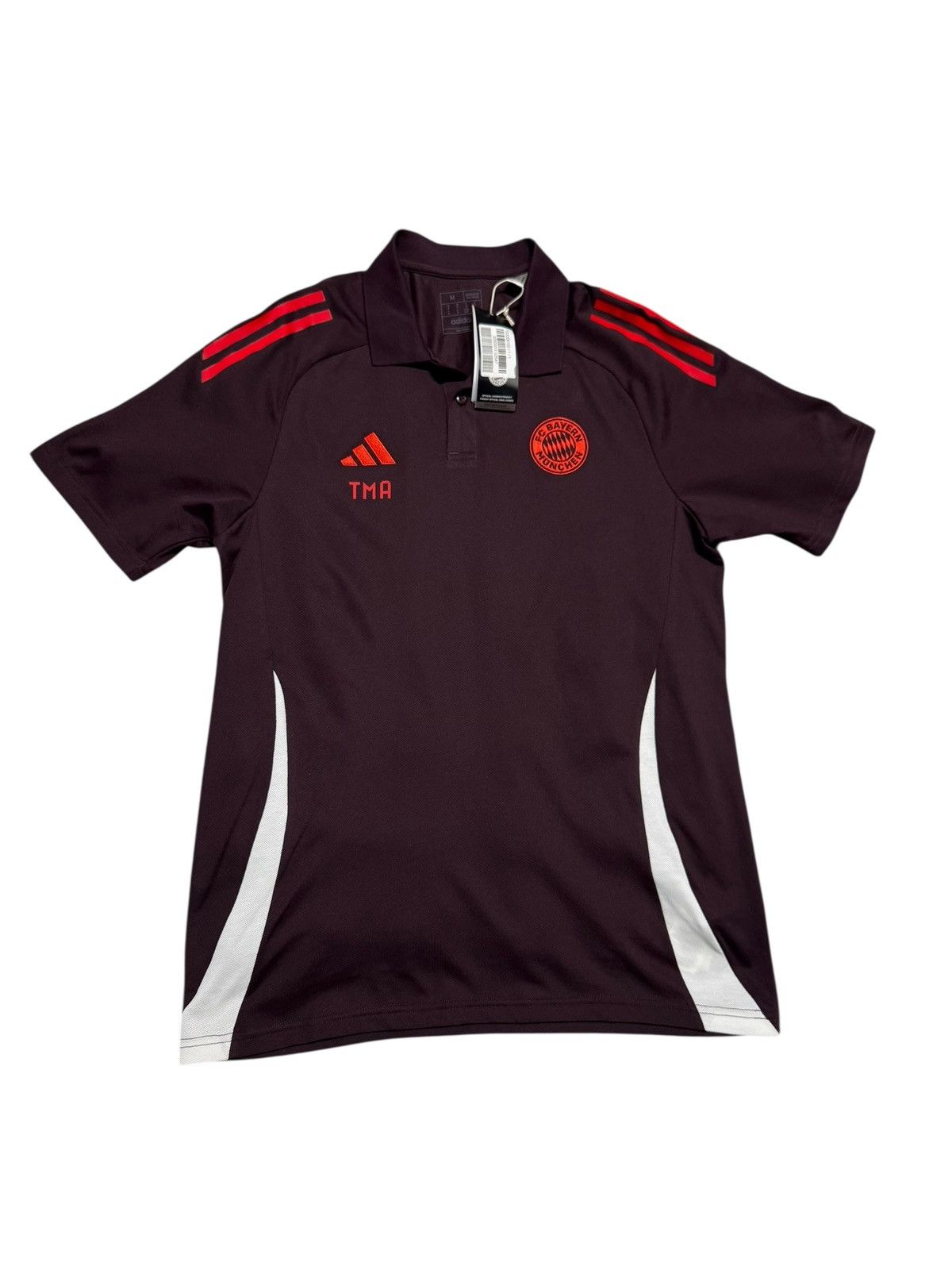 Adidas FC Bayern Munchen 2024 Adidas Polo Jersey Football Soccer Size US M / EU 48-50 / 2 - 1 Thumbnail