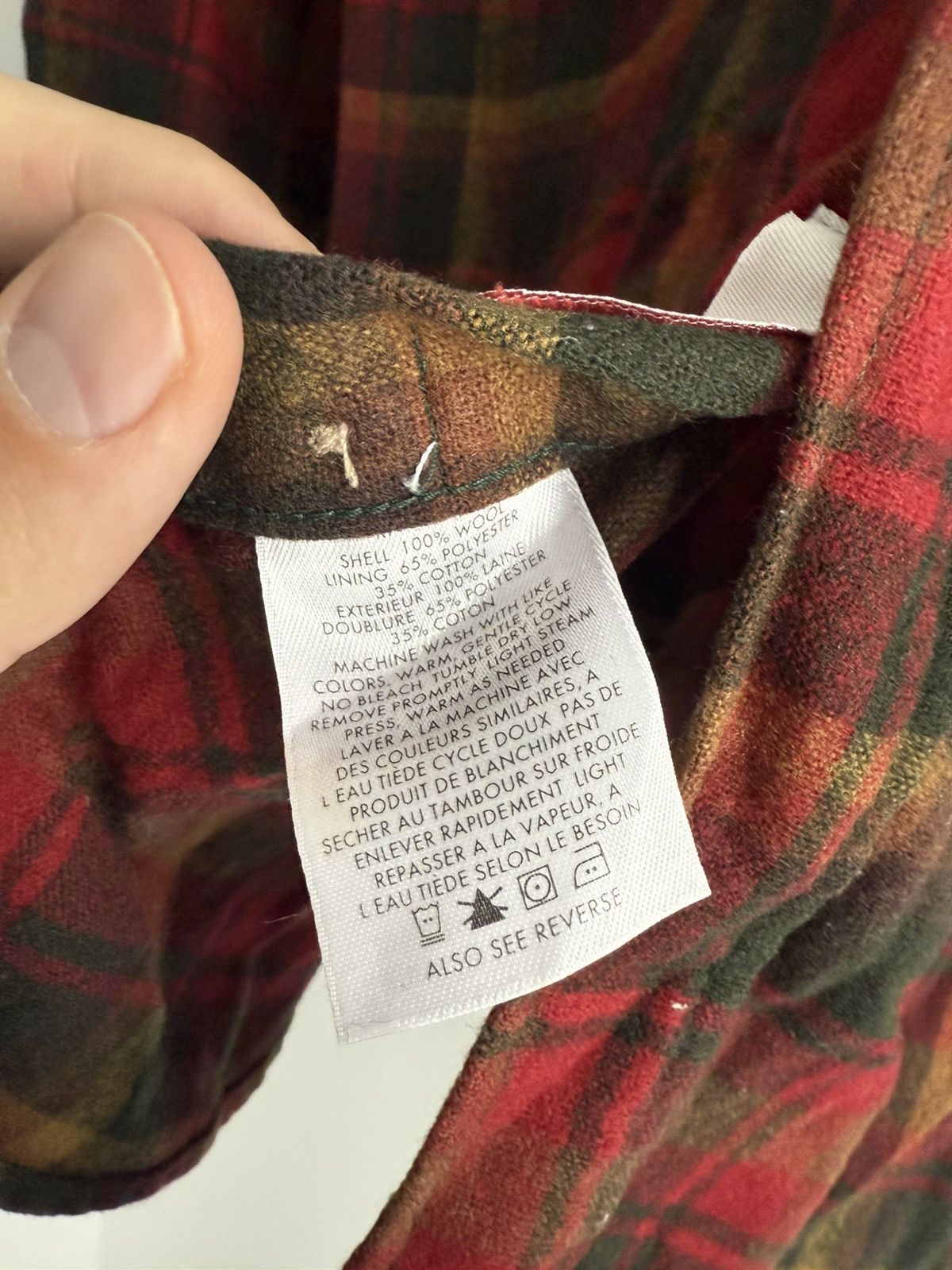 Pendleton Pendleton Tartan Wool Flannel Shirt Size US M / EU 48-50 / 2 - 8 Thumbnail