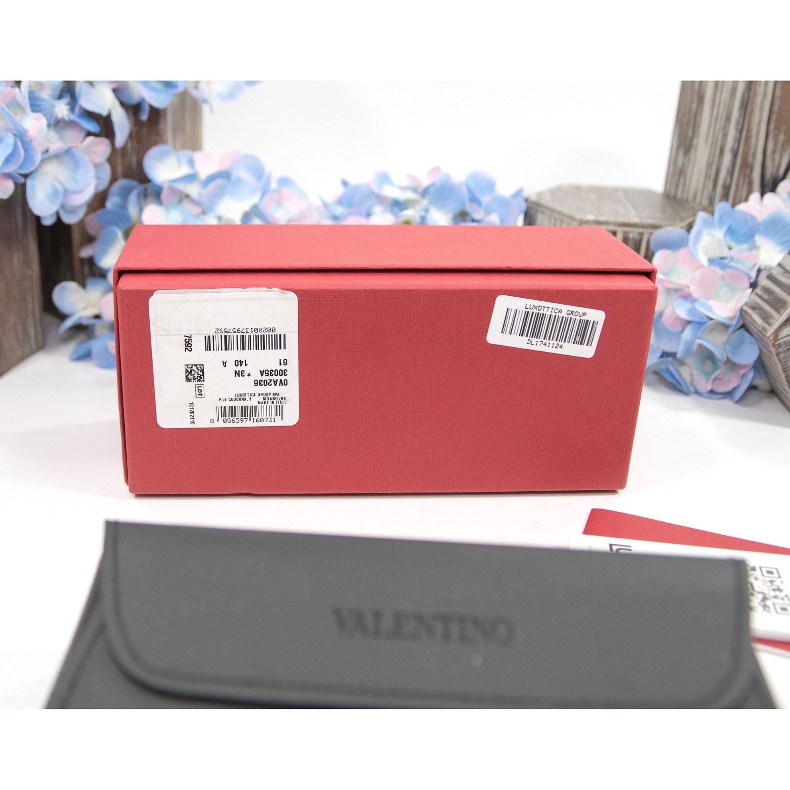Valentino Valentino VA2036 Gold Tortoise Logo Aviator Metal Sunglasses Size ONE SIZE - 11 Thumbnail