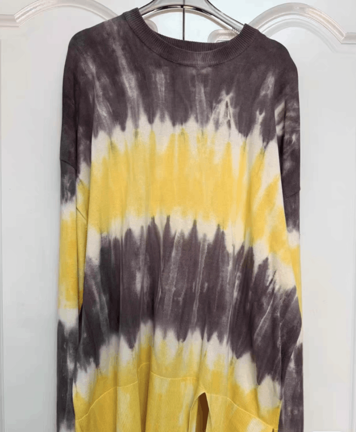 Wooyoungmi WOOYOUNGMI PARIS Authentic Tie-Dye Long Sleeve Knitwear K31 Size M / US 6-8 / IT 42-44 - 1 Thumbnail