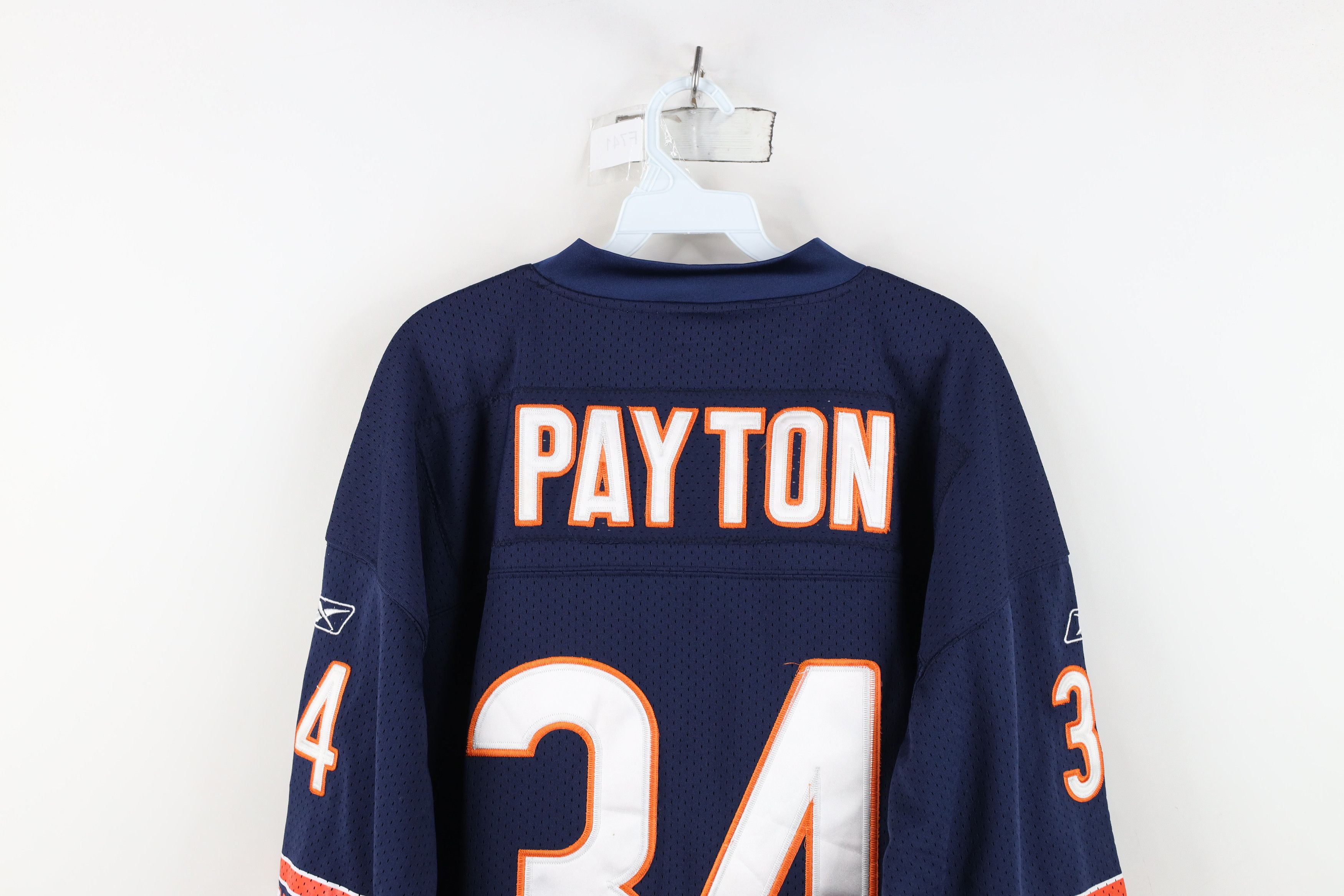 Reebok Deadstock Vintage Reebok Chicago Bears Football Jersey Blue Size US XXL / EU 58 / 5 - 15 Thumbnail