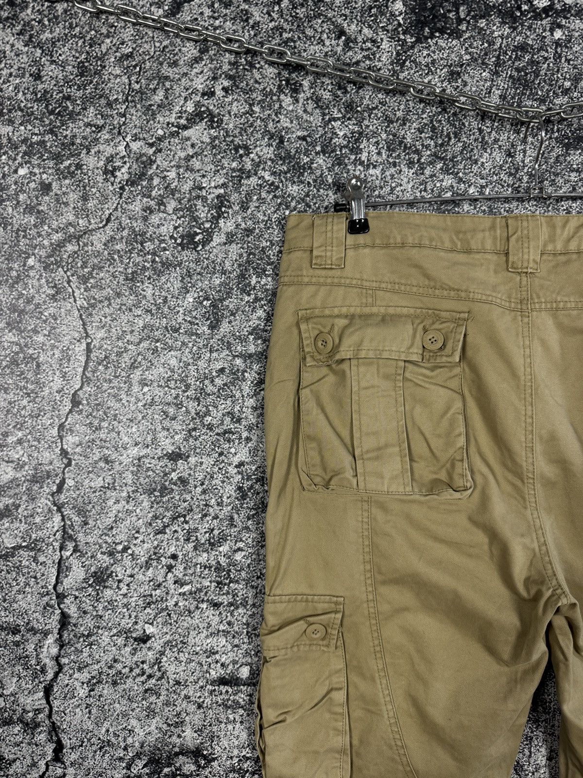 Vintage Match & Stick Cargo Pants Multi Pocket Outdoor Workwear Y2K Size US 38 / EU 54 - 12 Thumbnail