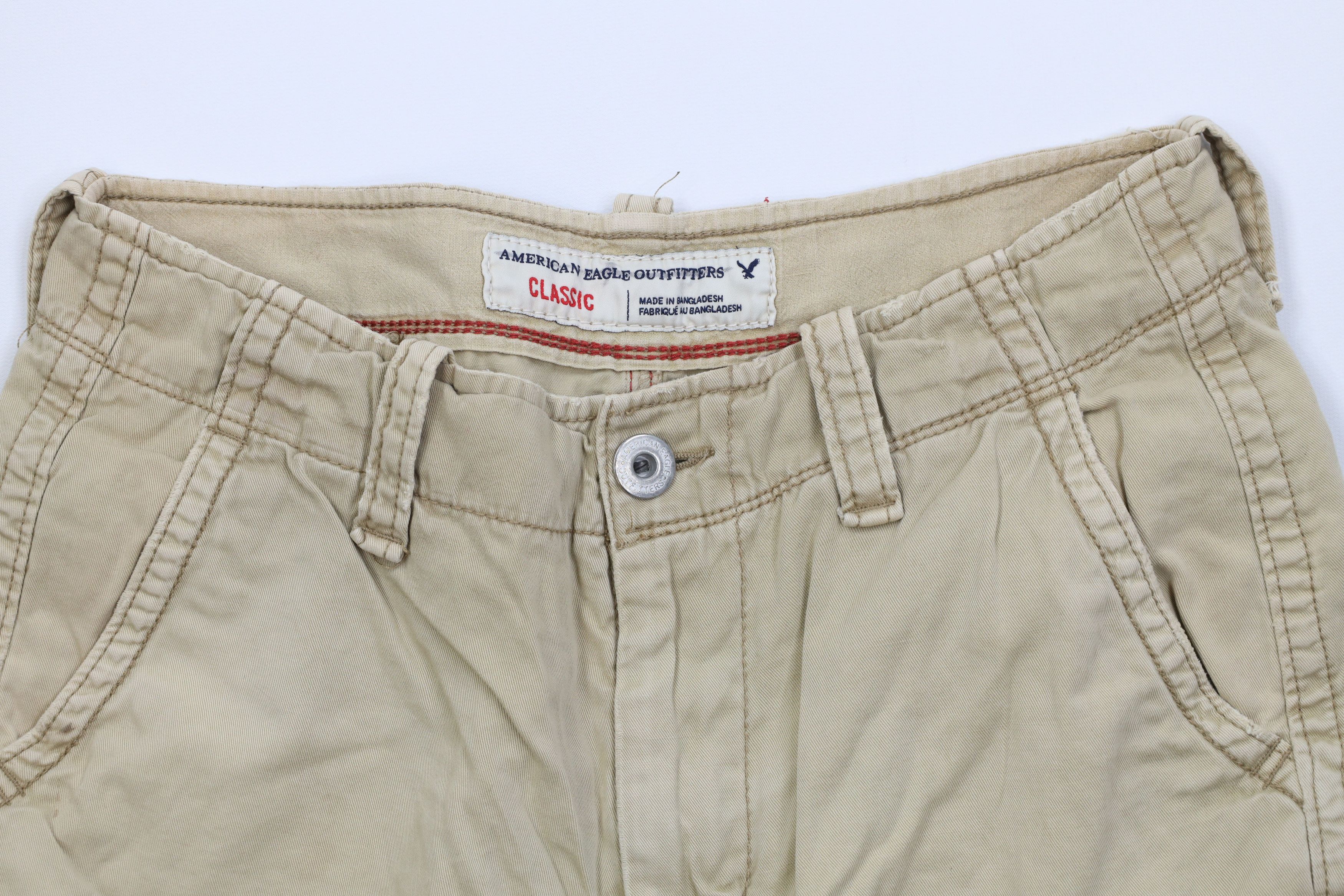 American Eagle Outfitters Vintage Y2K American Eagle Outfitters Classic Cargo Shorts Size US 30 / EU 46 - 2 Thumbnail