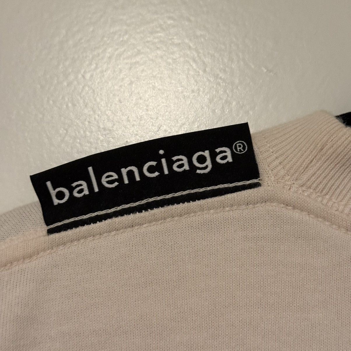 Balenciaga Balenciaga Logo Crewneck Light Pink Short Sleeve T-Shirt Size M / US 6-8 / IT 42-44 - 10 Thumbnail