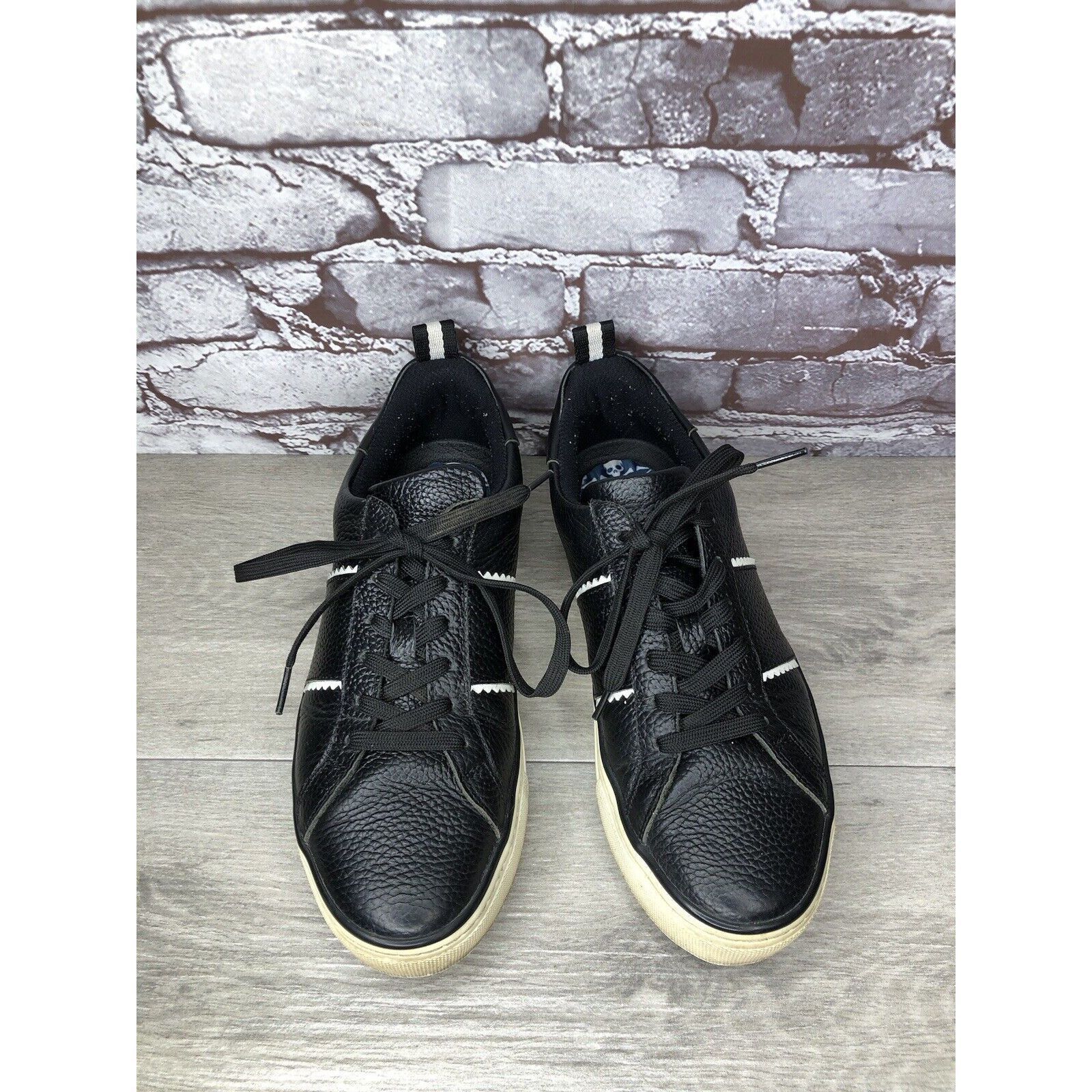 Other G-Fore Disruptor Black Leather Lace Up Casual Golf Shoes Wom Size US 10 / IT 40 - 11 Thumbnail