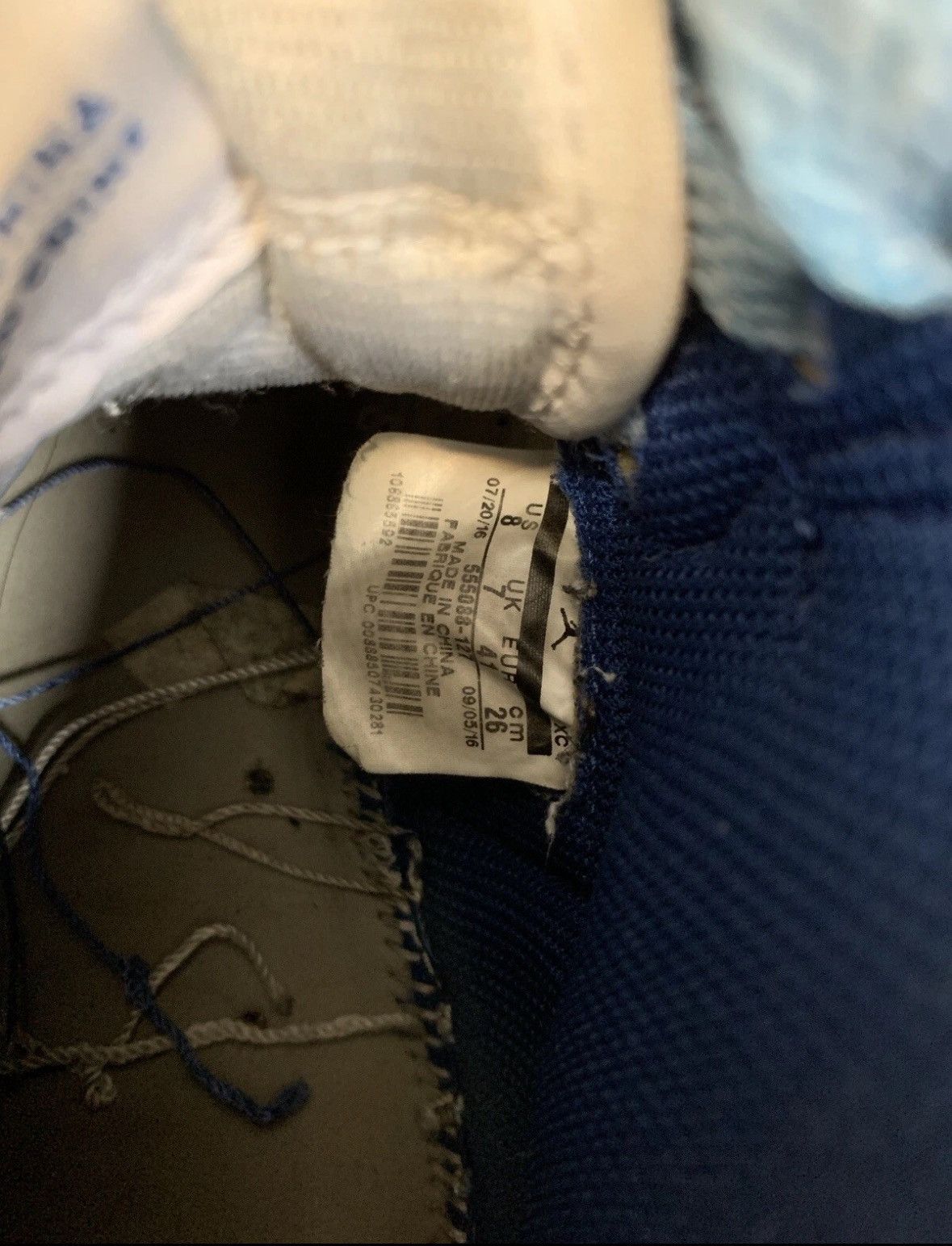Jordan Brand Air Jordan 1 Kentucky Blue Size US 8 / EU 41 - 9 Thumbnail