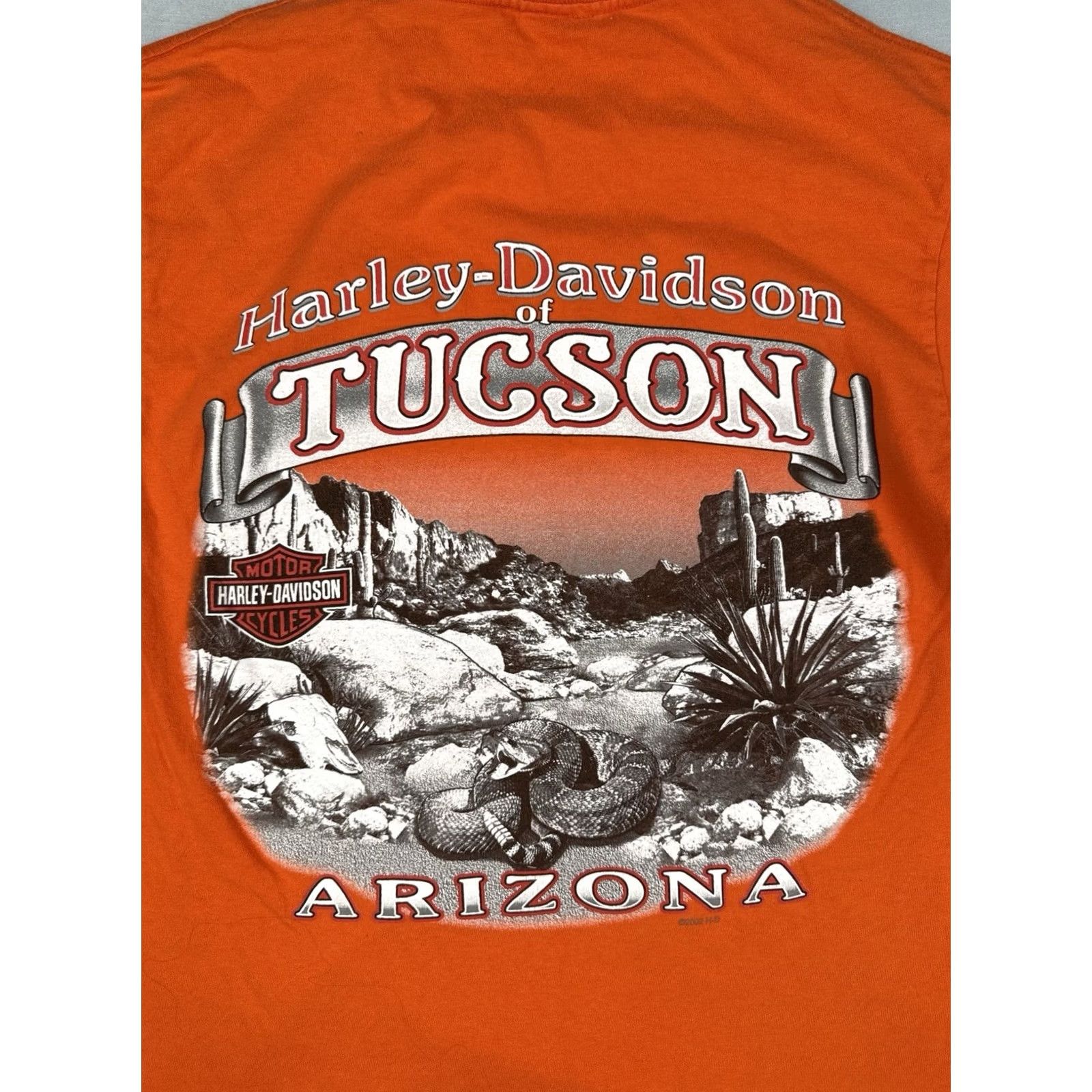 Harley Davidson VINTAGE Harley Davidson Tucson Arizona Willie G Skull Long Sleeve USA S Size US S / EU 44-46 / 1 - 7 Thumbnail