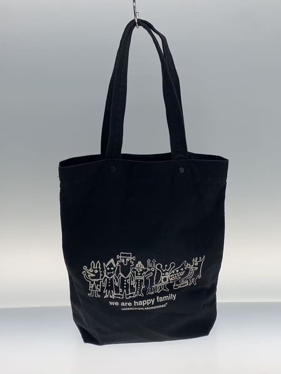 Undercover "WE ARE A HAPPY FAMILY" Canvas Tote Bag Size ONE SIZE - 3 Thumbnail