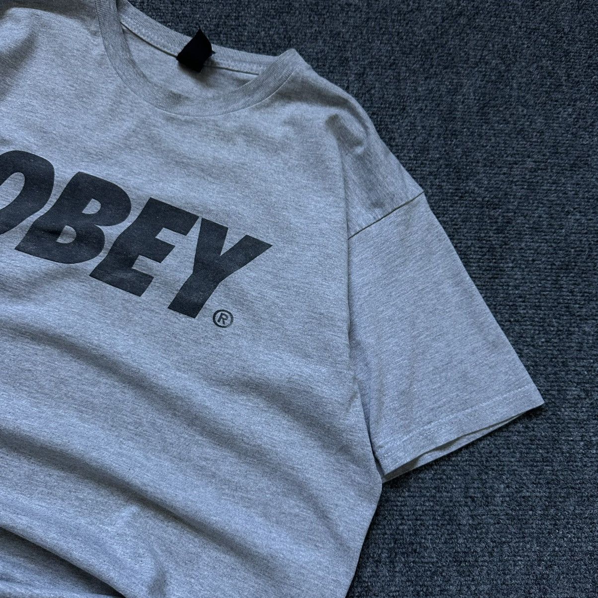 Obey VTG Adult Obey T-shirts Big Logo Size L Y2K 00s USa Hype Size US L / EU 52-54 / 3 - 7 Thumbnail