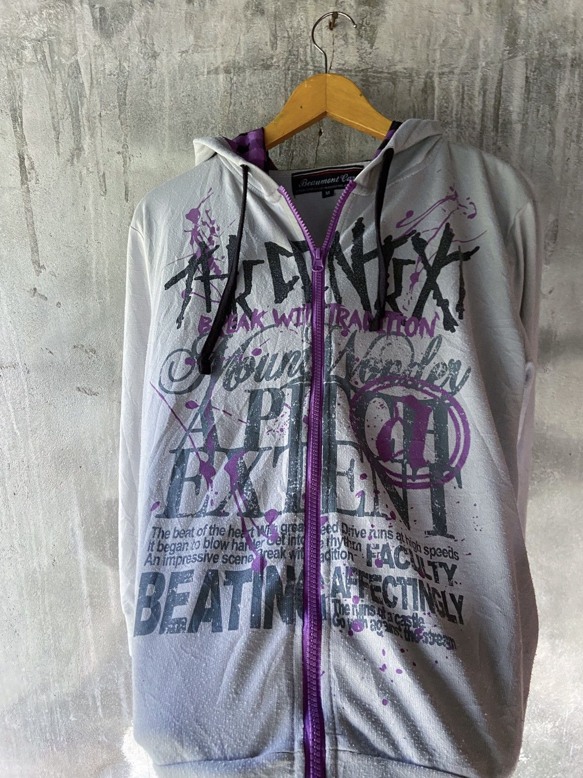 In The Attic BREAK WITH TRADITION BEAUMONT CAR ZIP HOODIE Size US S / EU 44-46 / 1 - 4 Thumbnail