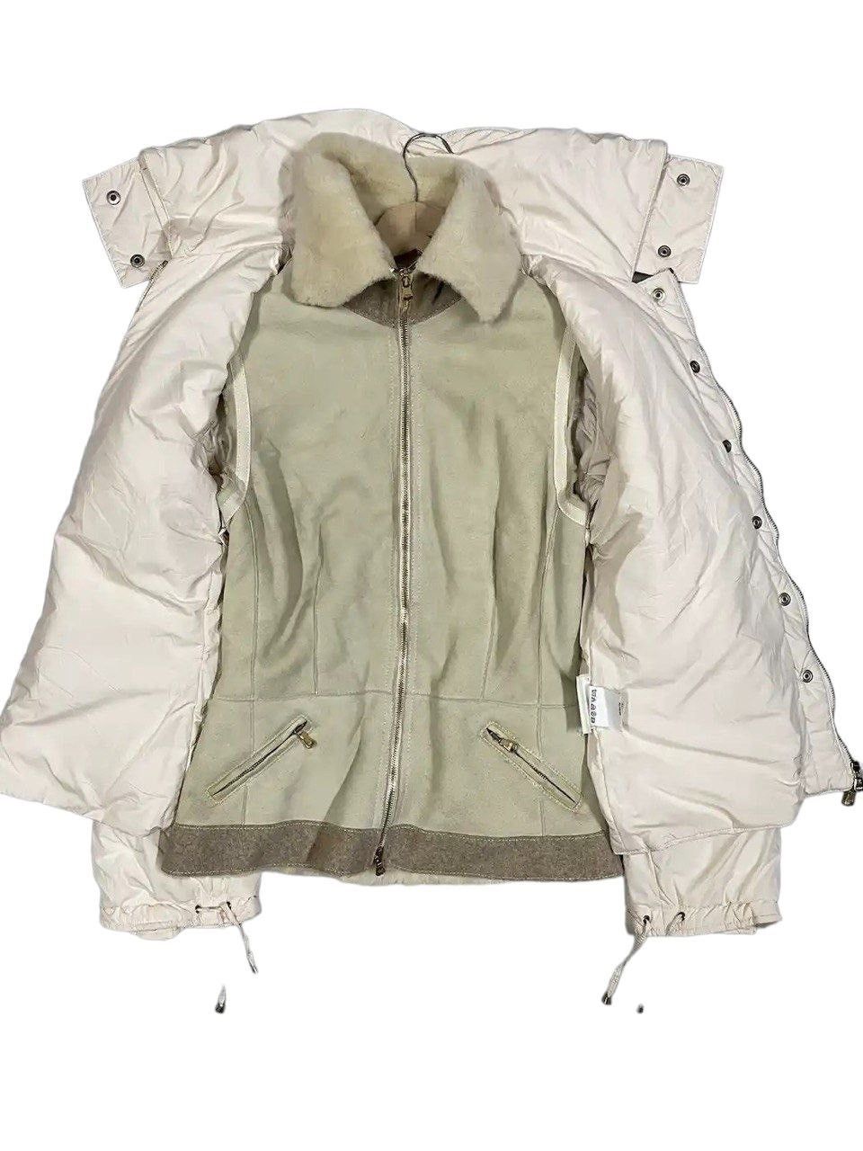 Raf Simons × Ruffo Research Ruffo Reseach inner Vest Leather Jacket Very Rare Size US S / EU 44-46 / 1 - 2 Thumbnail