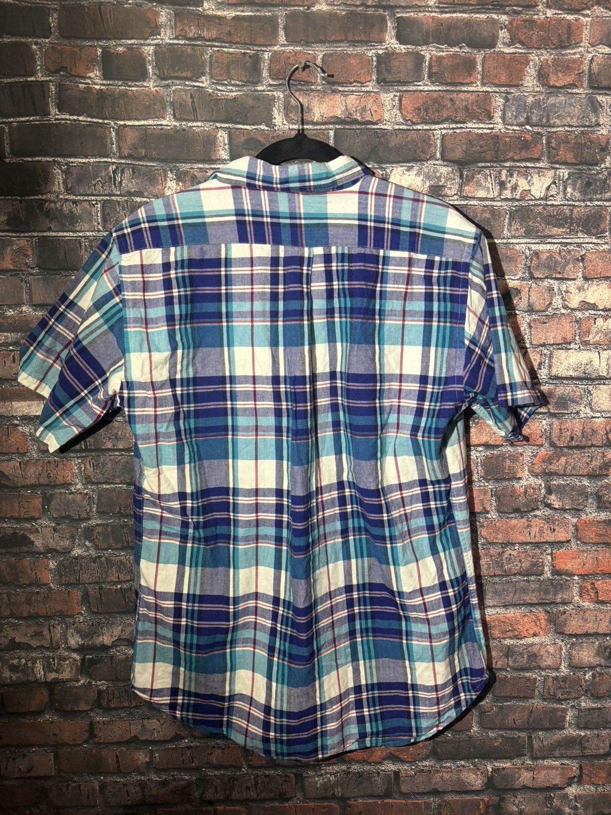 Polo Ralph Lauren Polo Sport Ralph Plaid Button Up Short Sleeve Shirt XL Size US XL / EU 56 / 4 - 4 Thumbnail