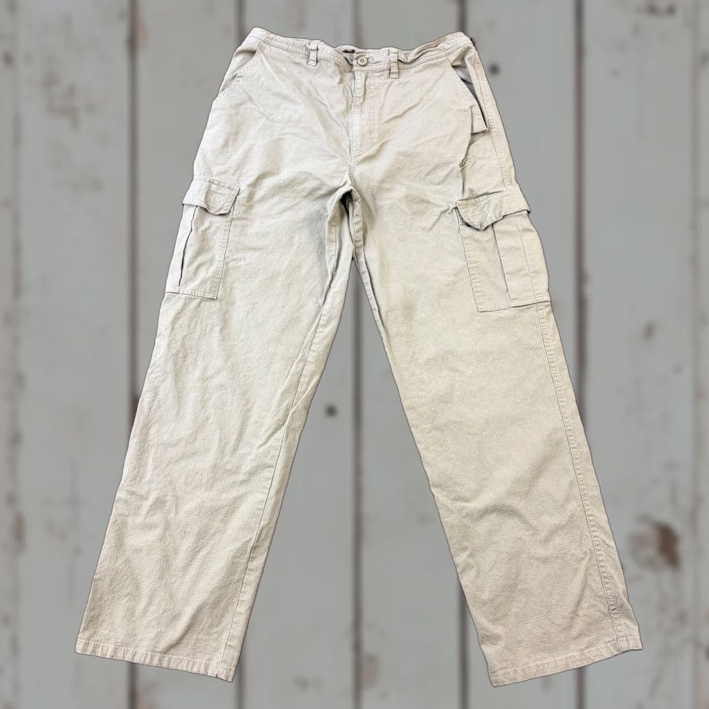 Nike Nike Pants Mens 32 Beige Cargo Woven Club Rip Stop Stretch FZ5765-247 Sportswear Size US 32 / EU 48 - 1 Thumbnail