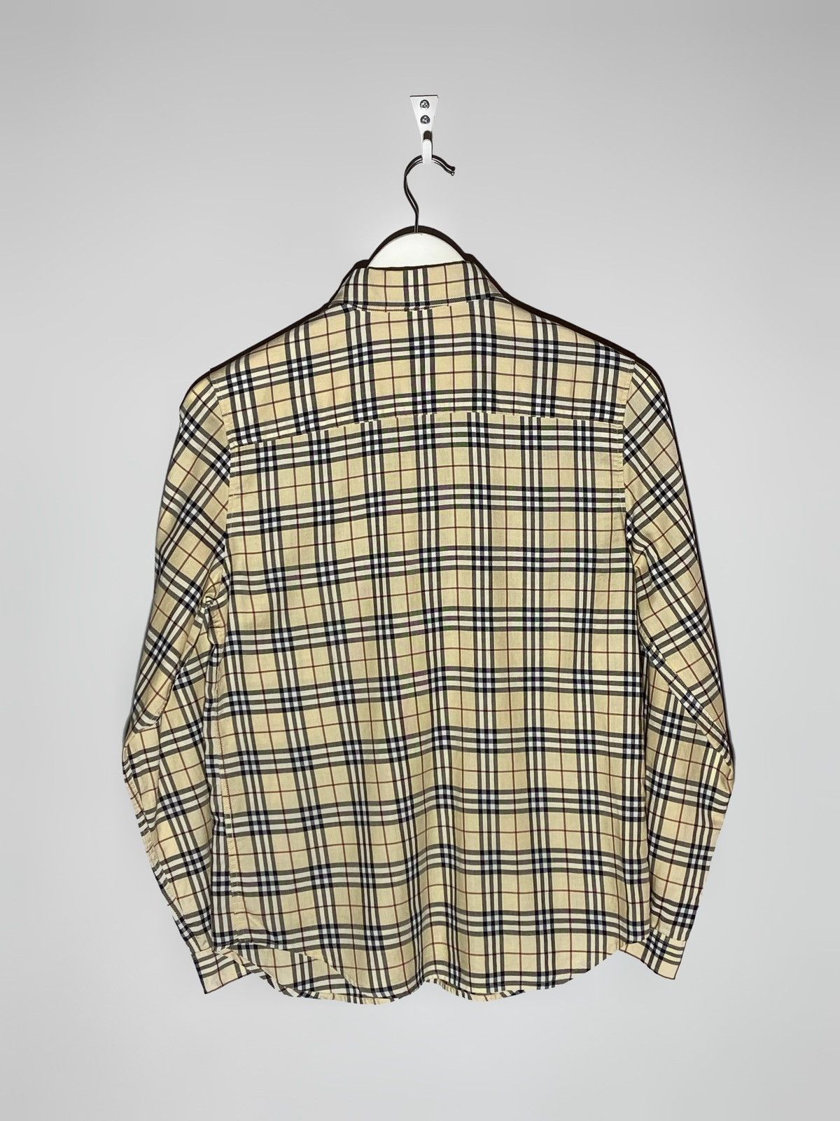 Burberry Vintage Burberry London Nova Check All Over Print Rare Shirt Size M / US 6-8 / IT 42-44 - 2 Thumbnail