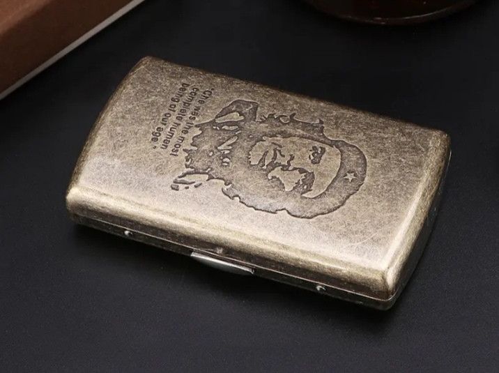 Other Metal Portable Cigarette Case Size ONE SIZE - 2 Thumbnail