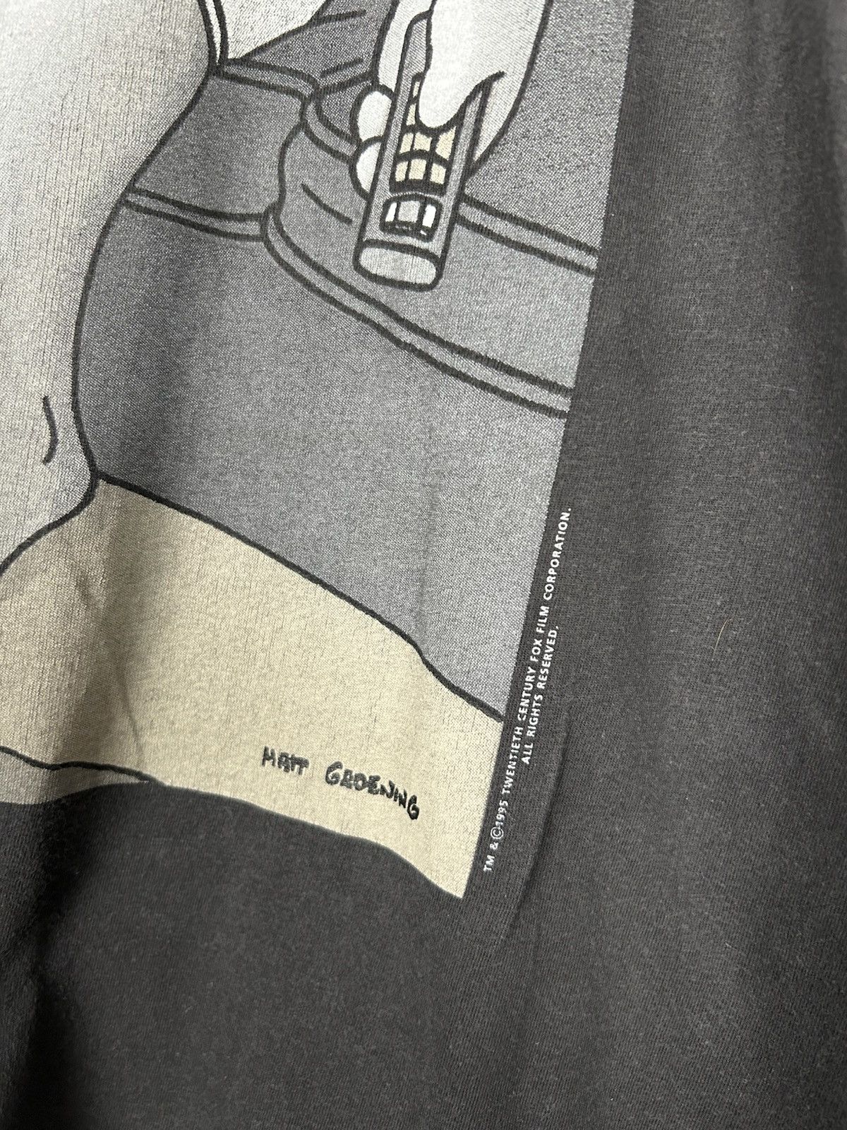 The Simpsons Vintage The Simpsons Homer 1995 Cartoon Graphic Tee Rare 90s Size US XL / EU 56 / 4 - 5 Thumbnail