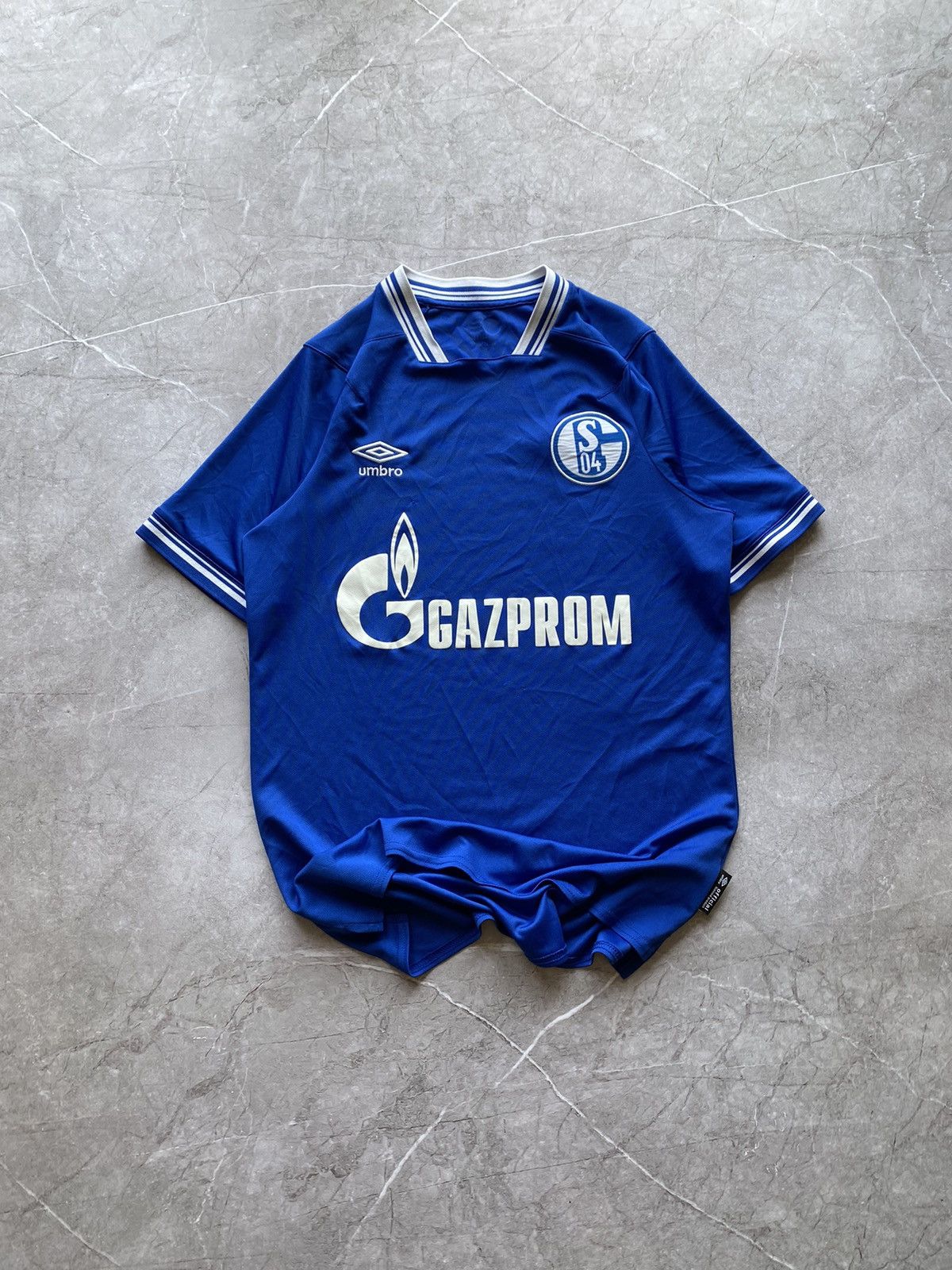 Umbro Schalke 04 Umbro 2020/21 Home Football Soccer Jersey Size US S / EU 44-46 / 1 - 2 Thumbnail