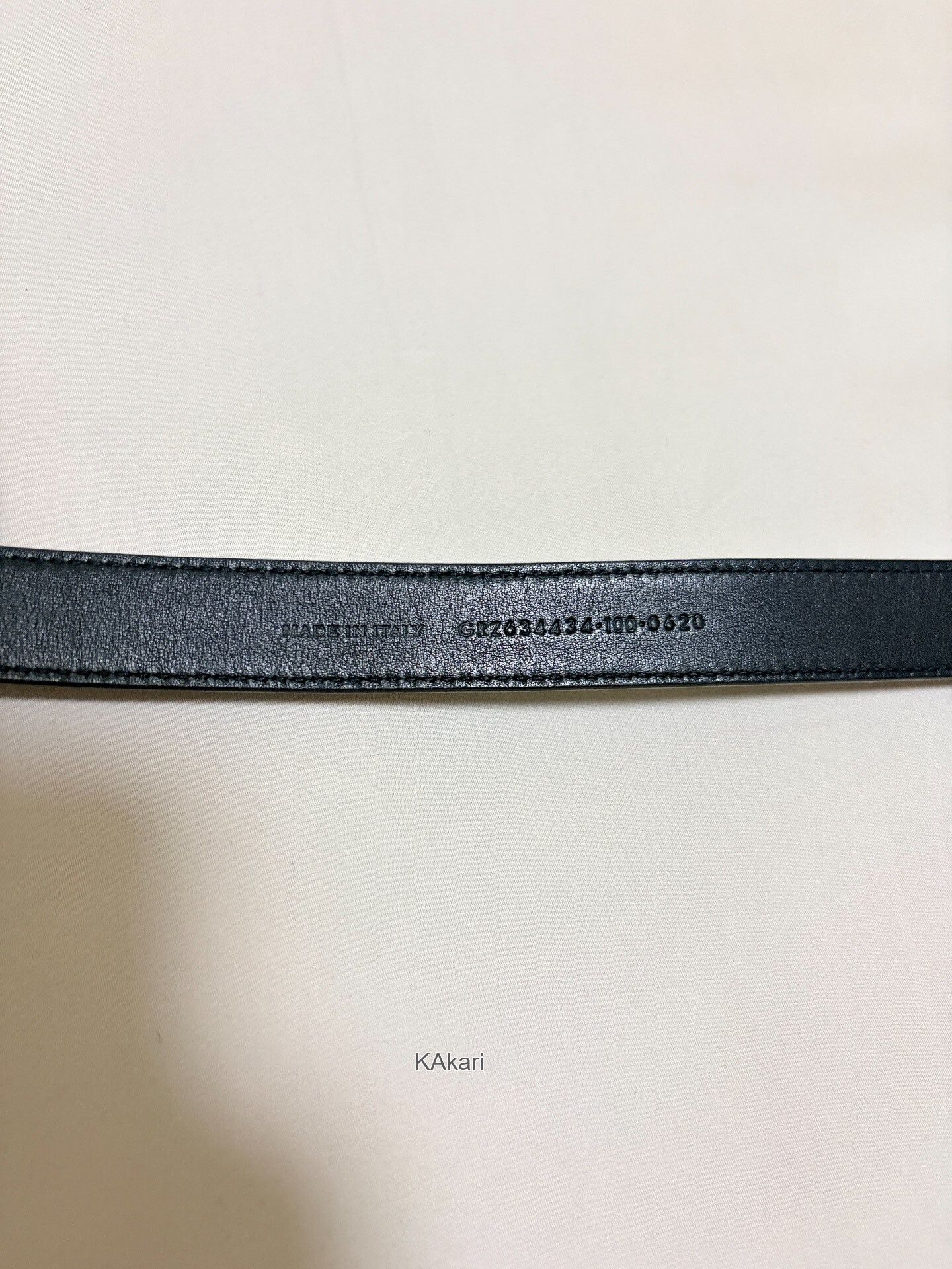 Saint Laurent Paris Saint Laurent SLP Croc Embossed Gold Buckle Belt Size ONE SIZE - 4 Thumbnail